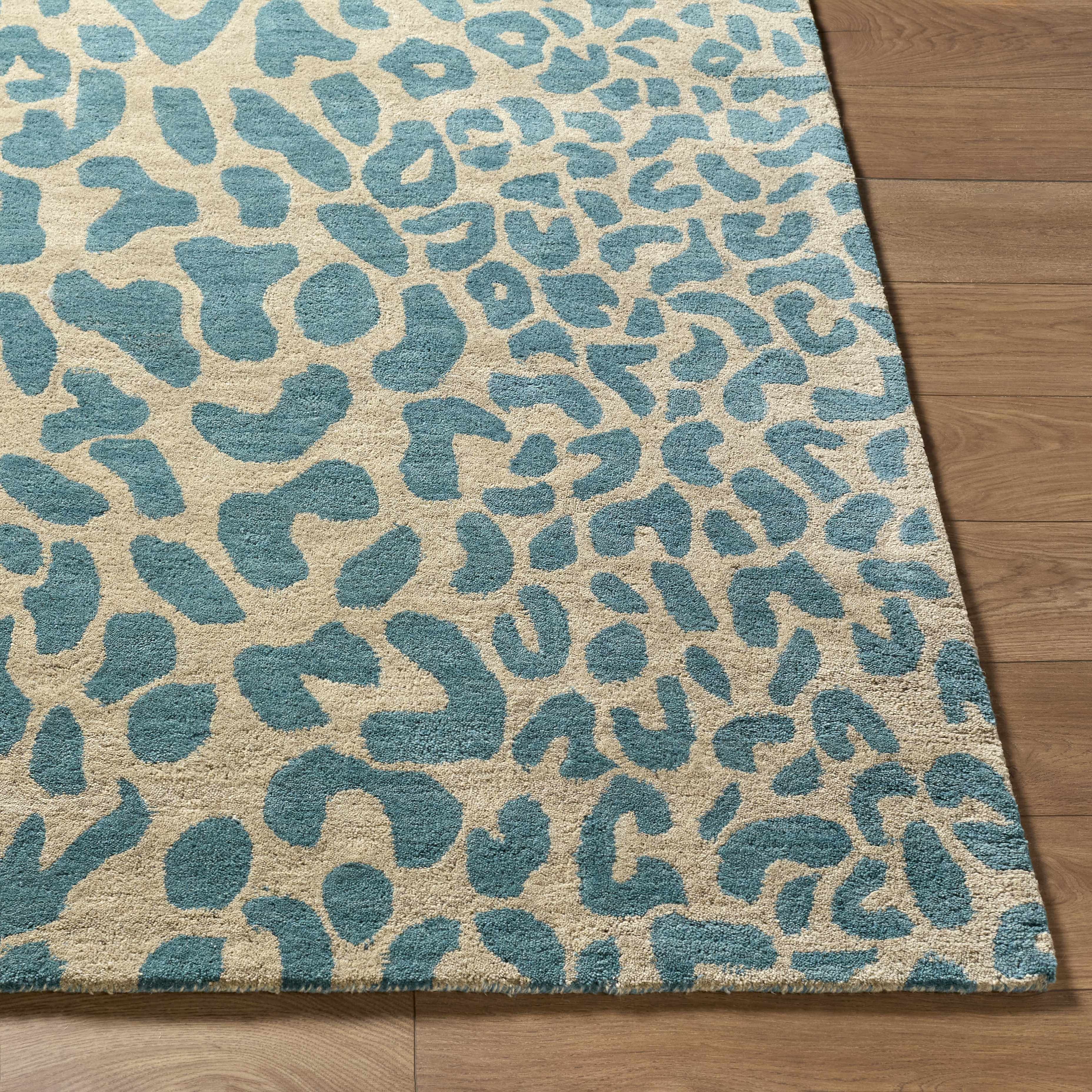 Lockbourne Leopard Print Area Rug - Image 4