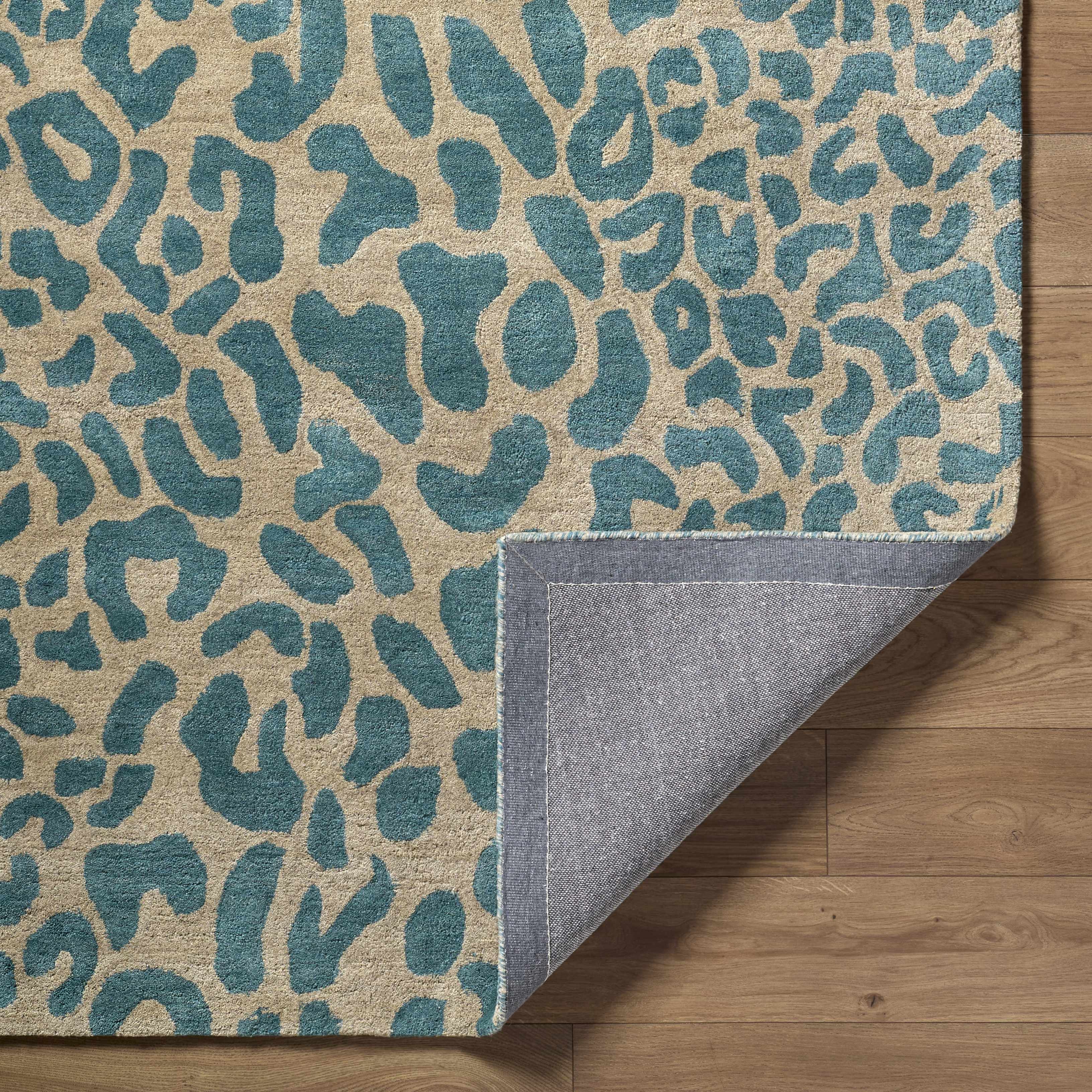 Lockbourne Leopard Print Area Rug - Image 5