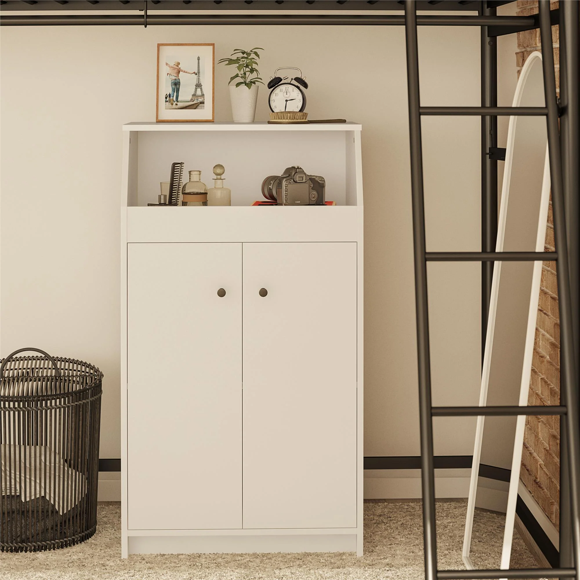 Loft Collection 2 Door Storage Tower - Image 5