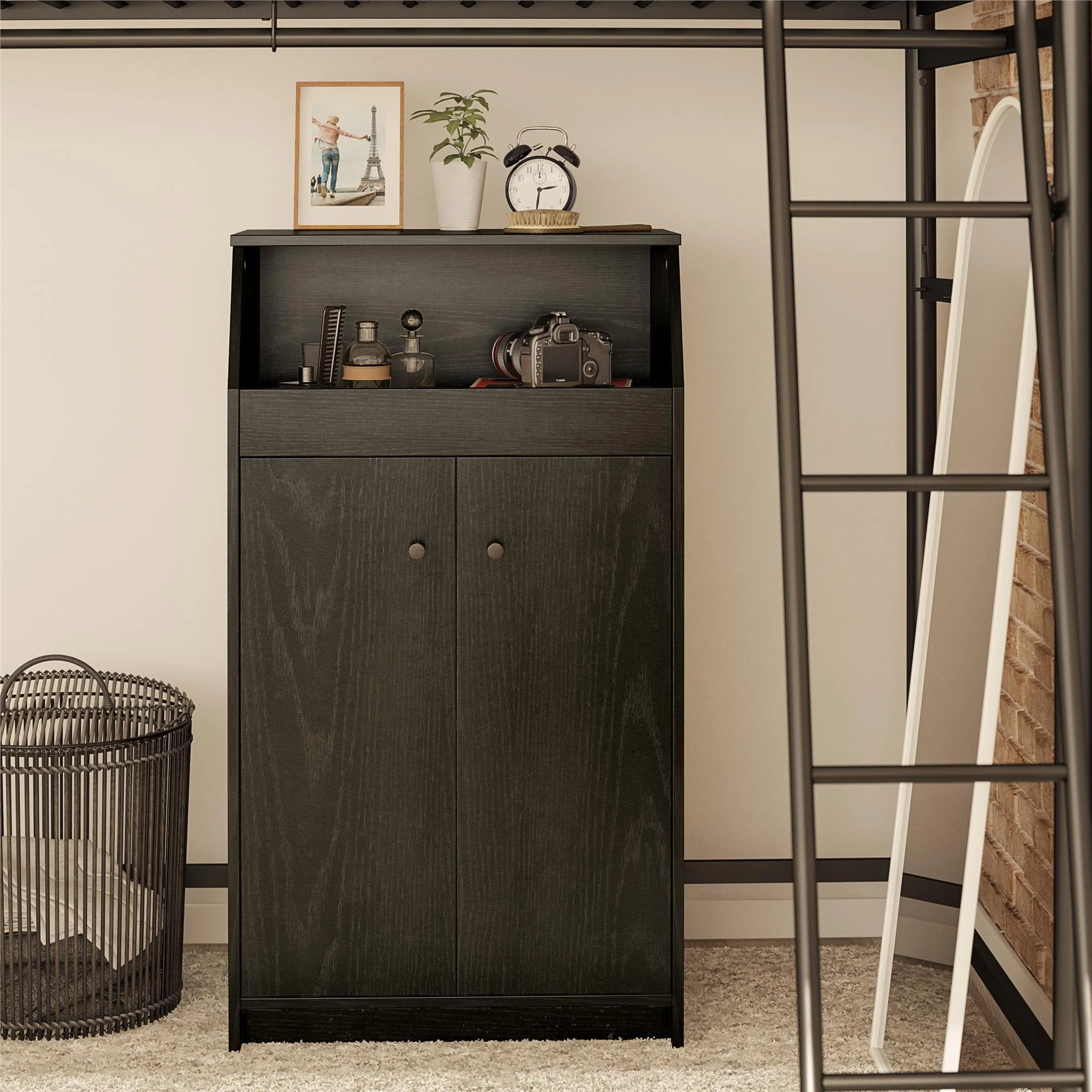Loft Collection 2 Door Storage Tower - Image 8