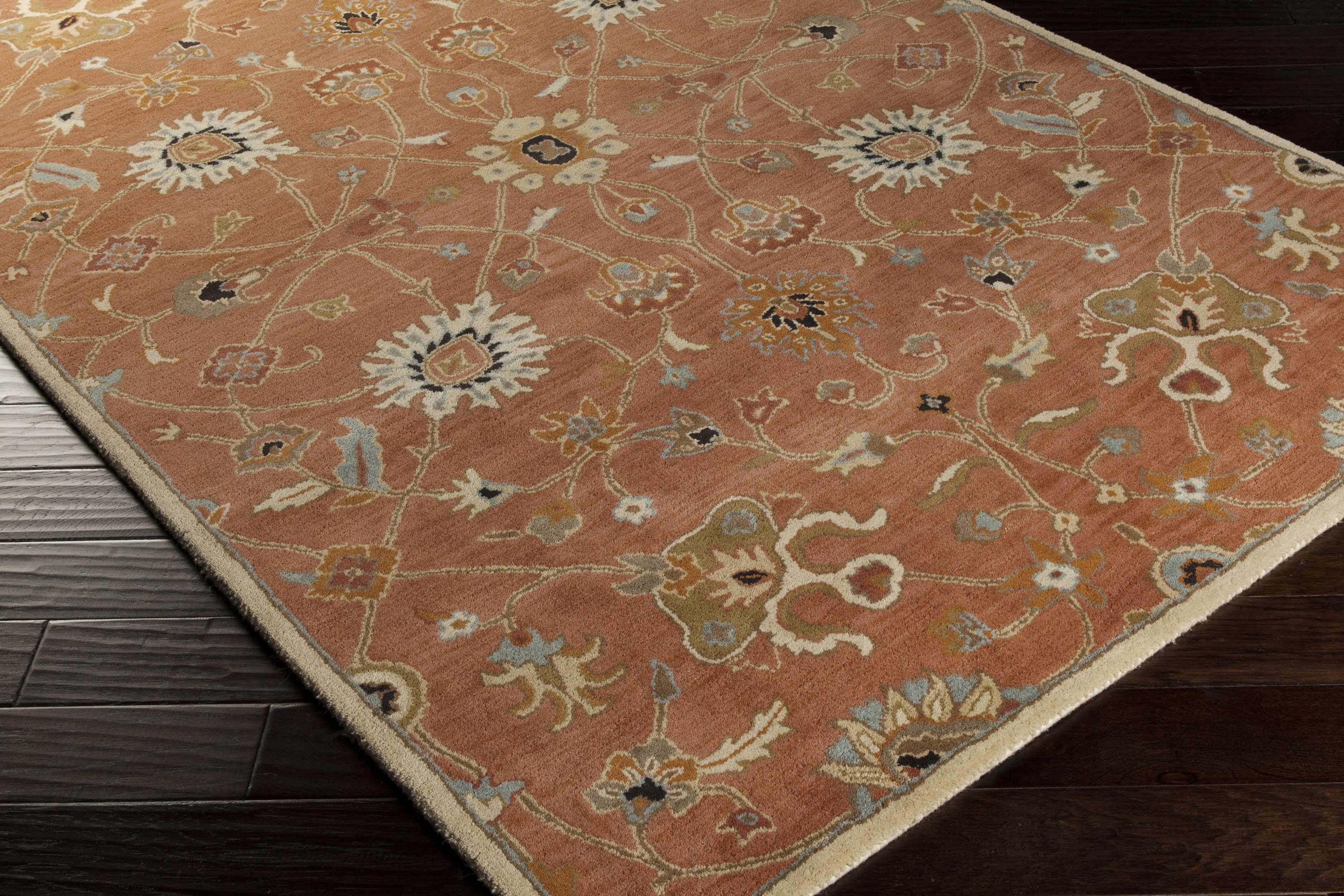 Logville Hand Tufted Rust 1119 Wool Rug - Image 10