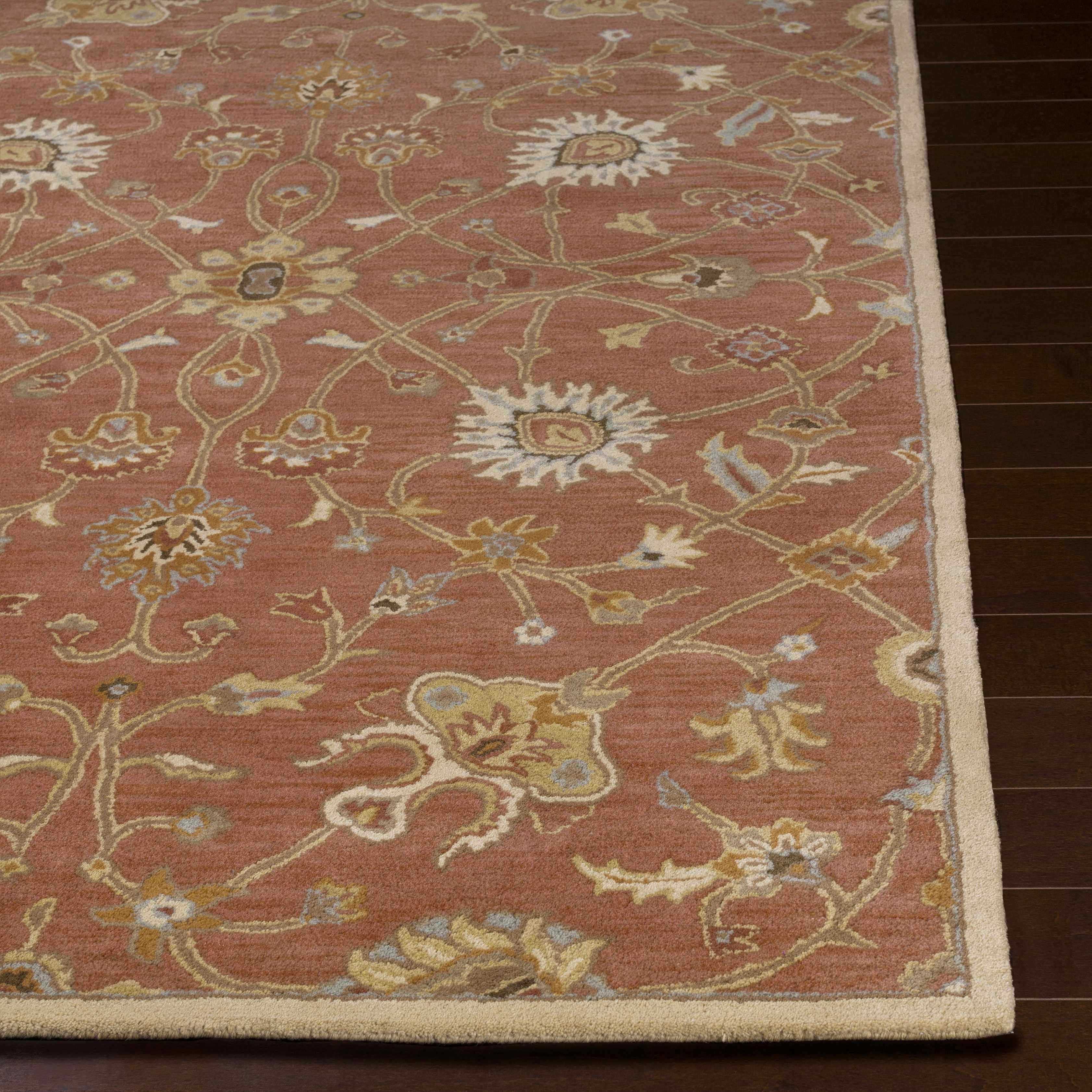 Logville Hand Tufted Rust 1119 Wool Rug - Image 12