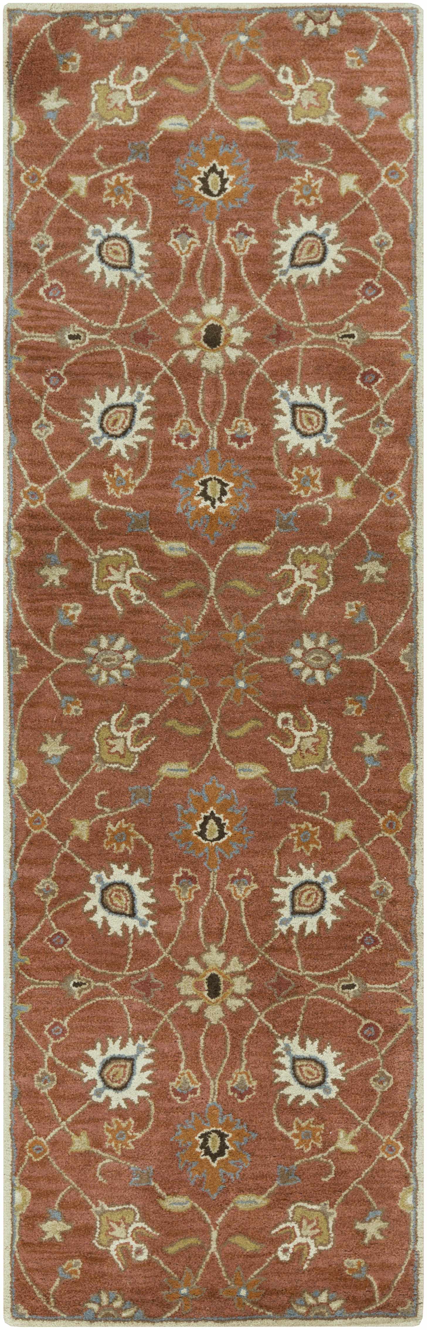 Logville Hand Tufted Rust 1119 Wool Rug - Image 13