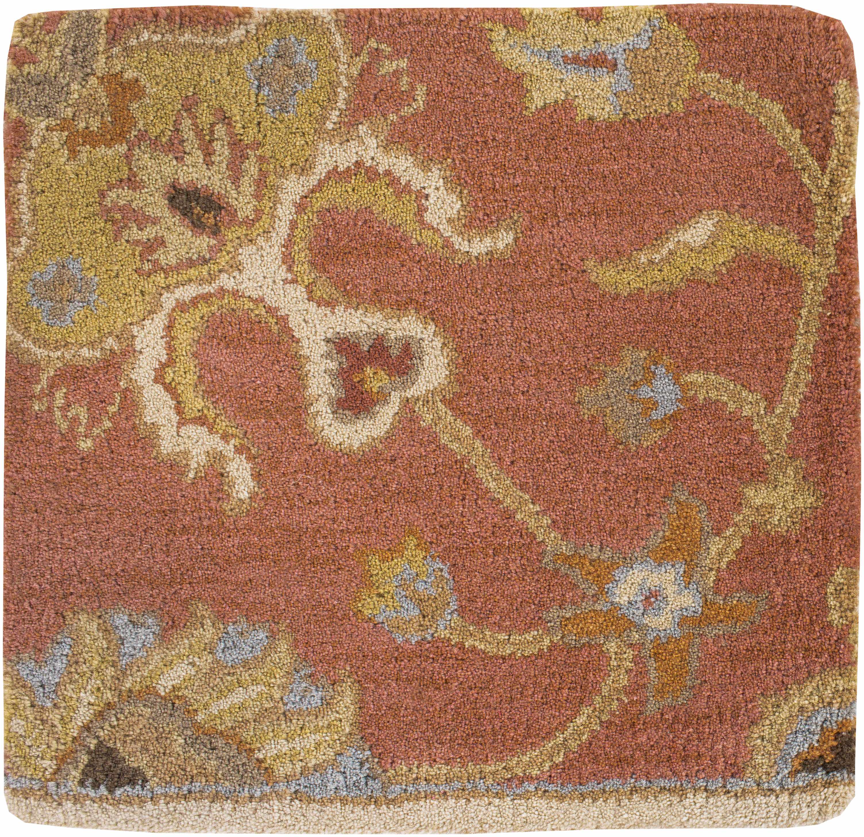 Logville Hand Tufted Rust 1119 Wool Rug - Image 18