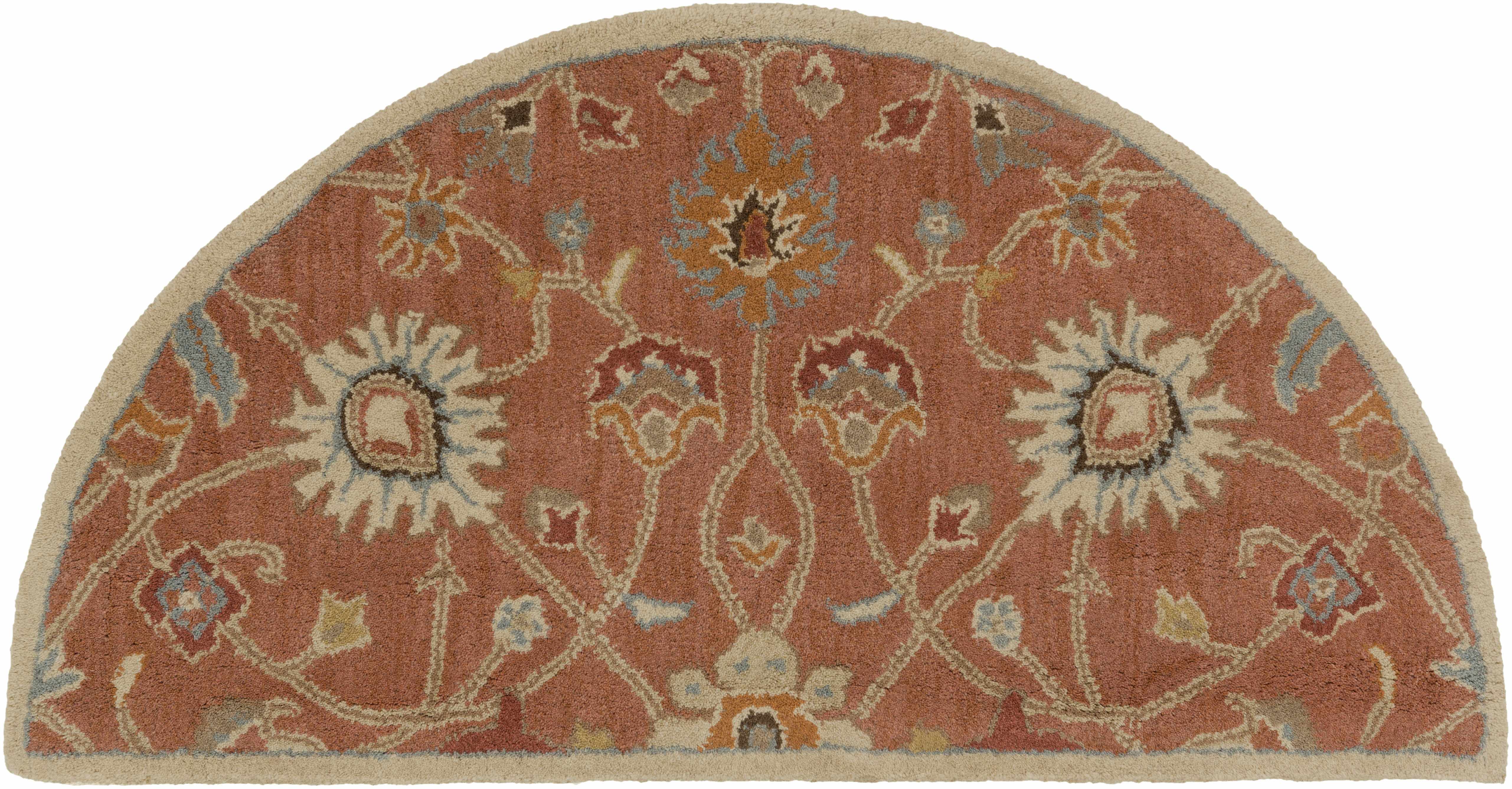 Logville Hand Tufted Rust 1119 Wool Rug - Image 19