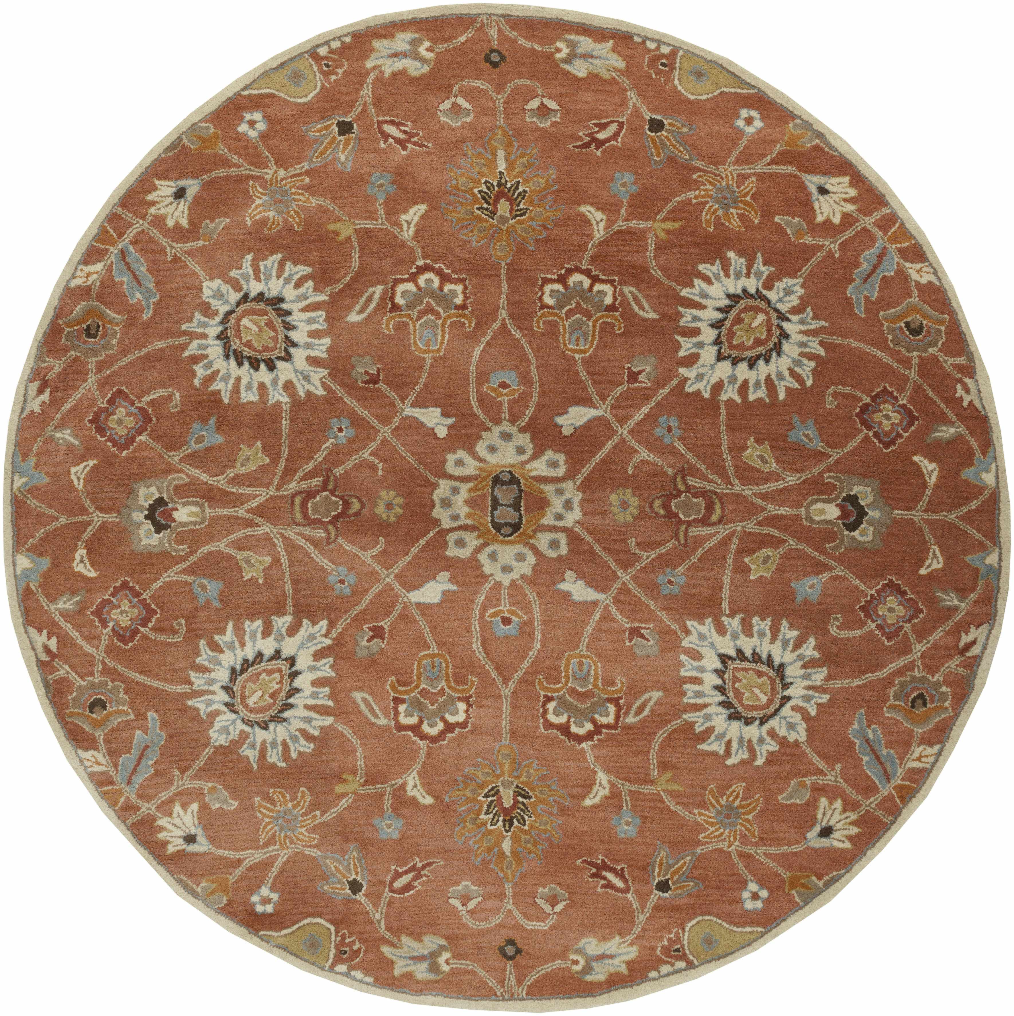 Logville Hand Tufted Rust 1119 Wool Rug - Image 20