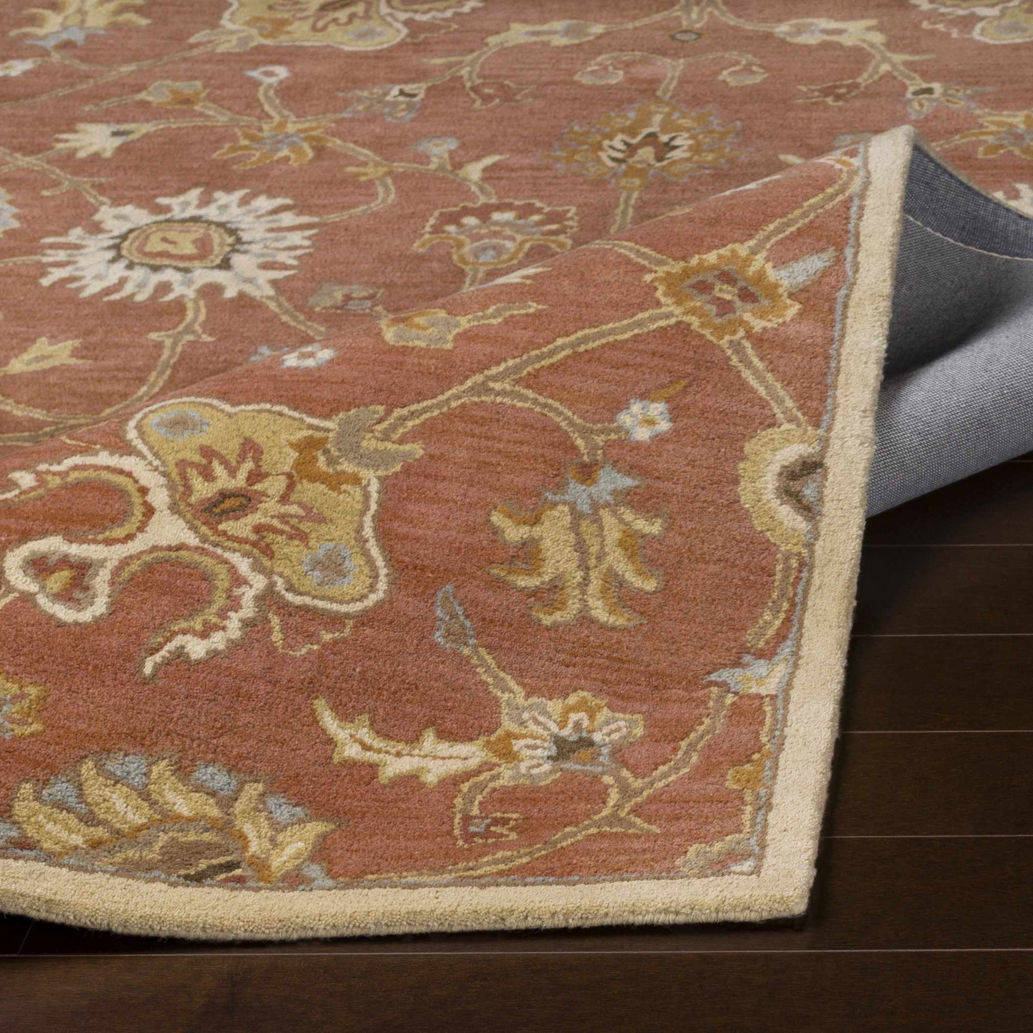 Logville Hand Tufted Rust 1119 Wool Rug - Image 9