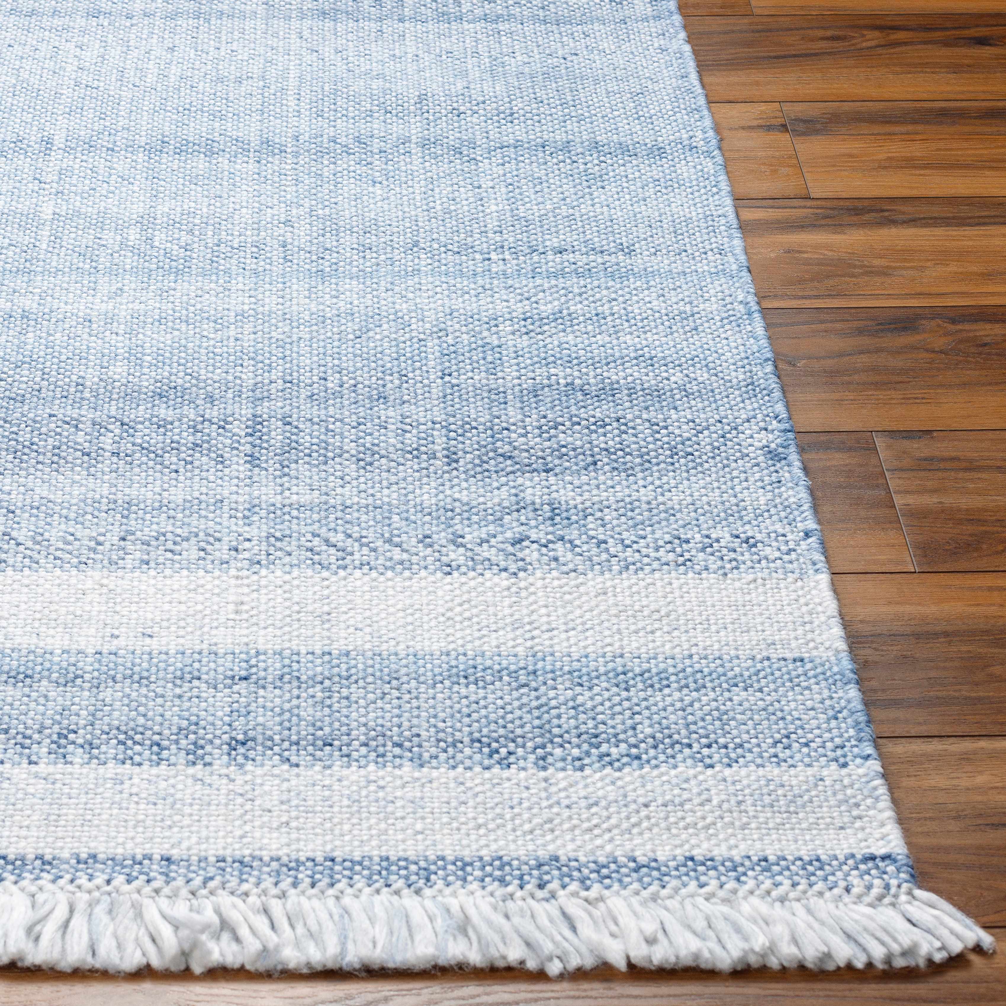 Loic Silver Blue Area Rug - Image 6