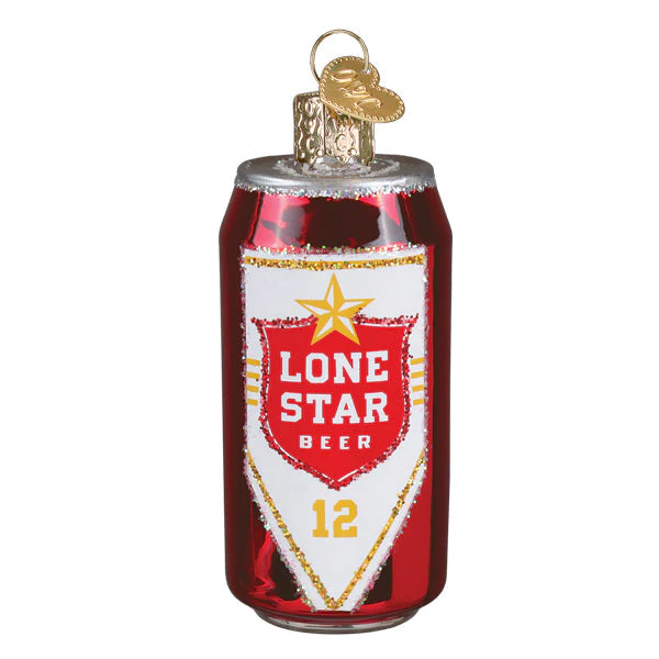 Lone Star Beer Can Christmas Ornament - Image 3