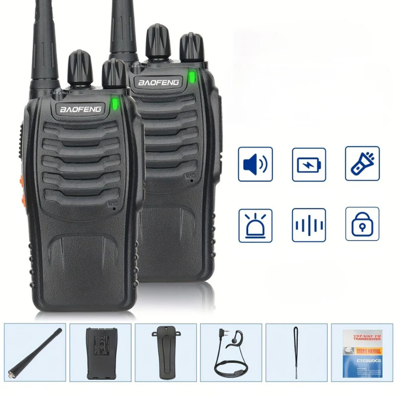 Long Range Walkie Talkies for Adults, Rechargeable 2-Way Radios with Earpieces - Image 10