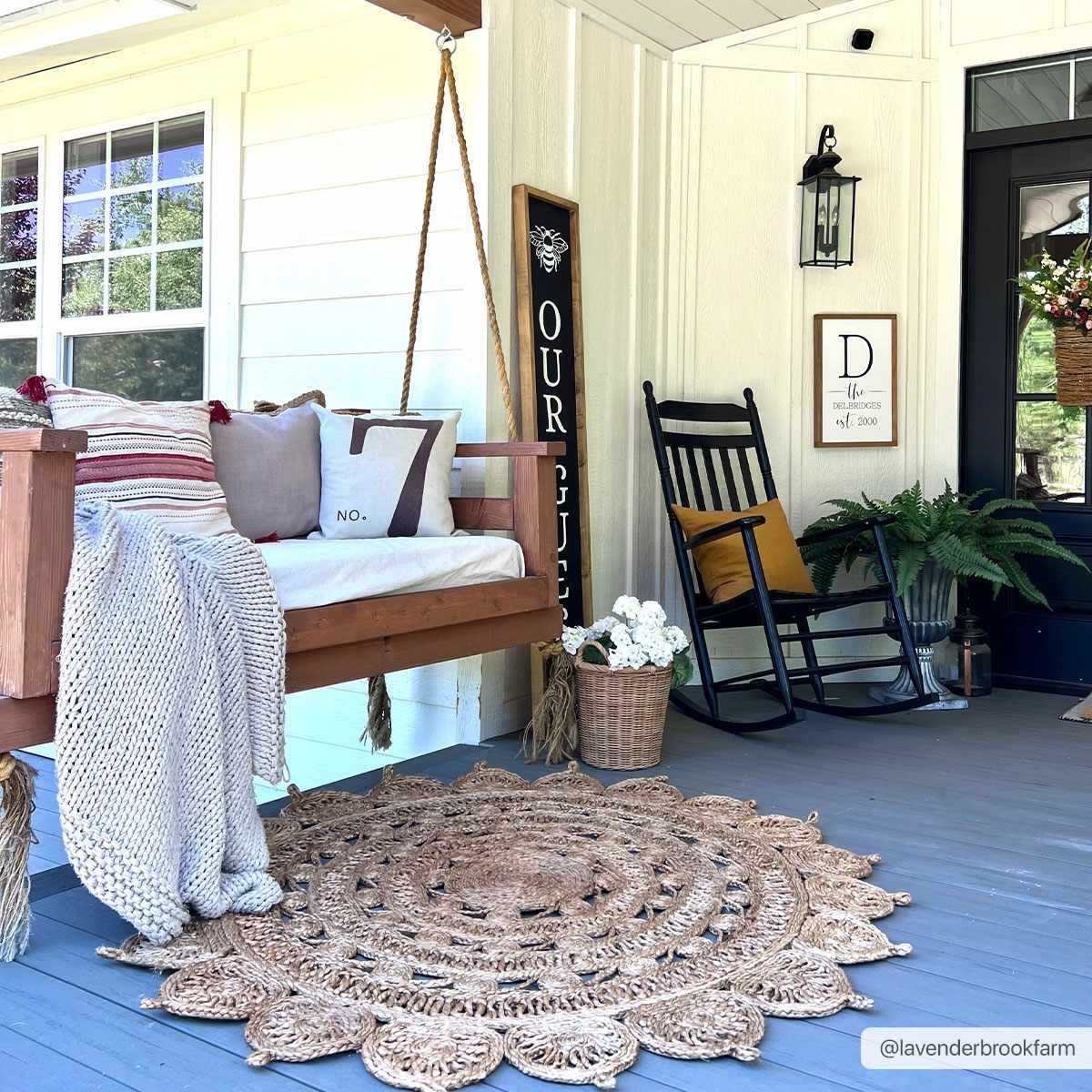 Longville Round Jute Rug - Clearance - Image 2