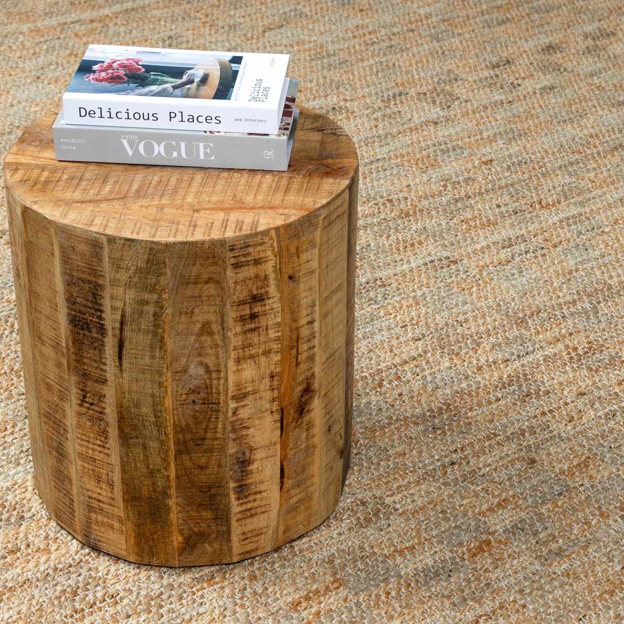 Lonut Checkered Jute Area Rug - Promo - Image 11