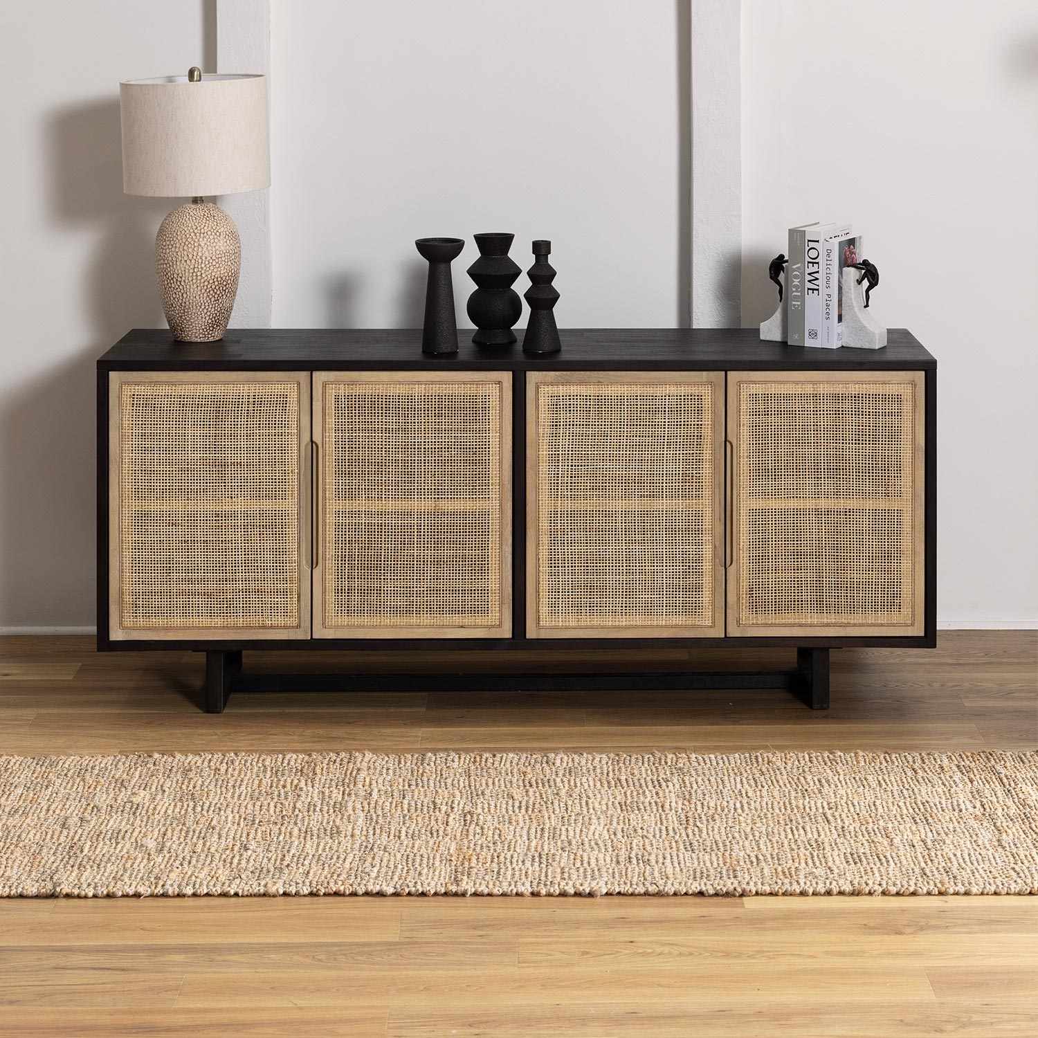 Lonut Checkered Jute Area Rug - Promo - Image 15