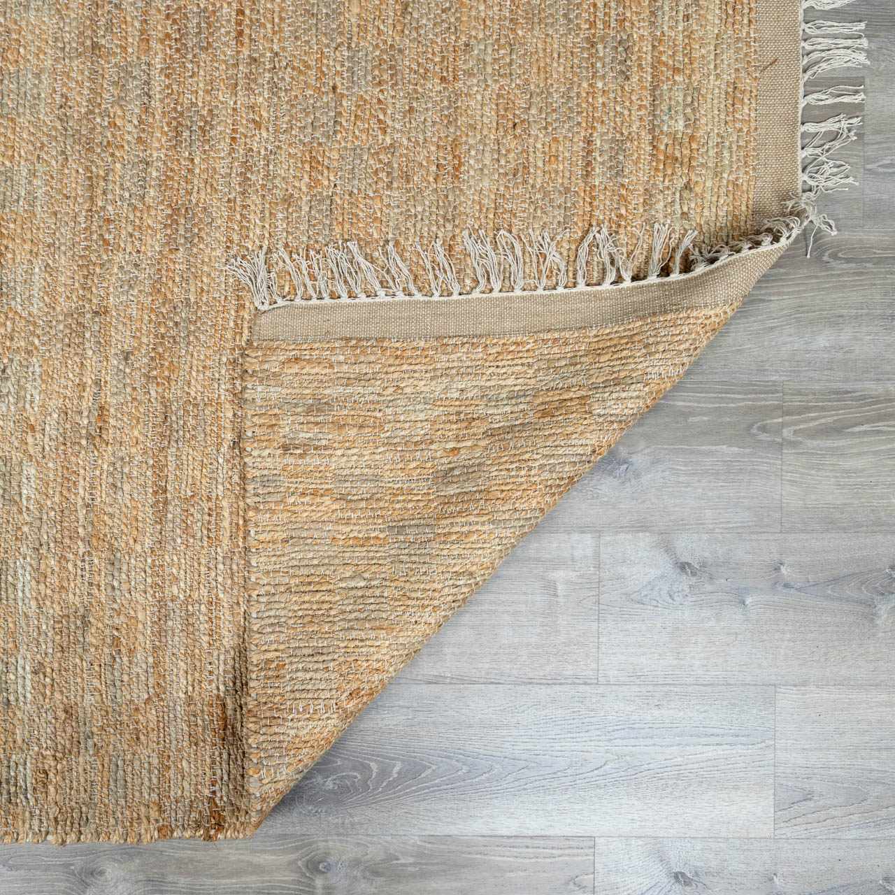 Lonut Checkered Jute Area Rug - Promo - Image 6