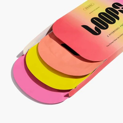 LOOPS Glow Gang Facial Mask 3ct/1.18oz - New - Image 3