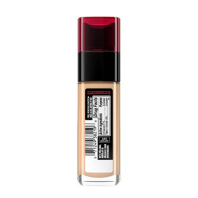 L'Oreal Paris Infallible 32HR Fresh Wear Foundation SPF 25 440 Natural Rose 1 fl oz - Missing Lid - Image 8