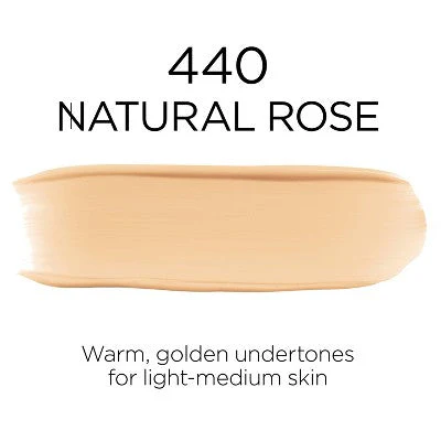 L'Oreal Paris Infallible 32HR Fresh Wear Foundation SPF 25 440 Natural Rose 1 fl oz - New - Image 2