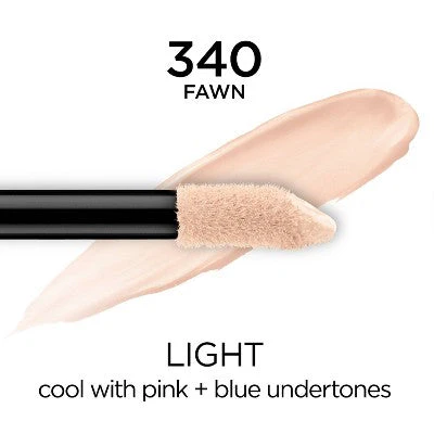 L'Oreal Paris Infallible Full Wear Waterproof Concealer 340 Fawn 0.33 fl oz - Imperfect Container - Image 2