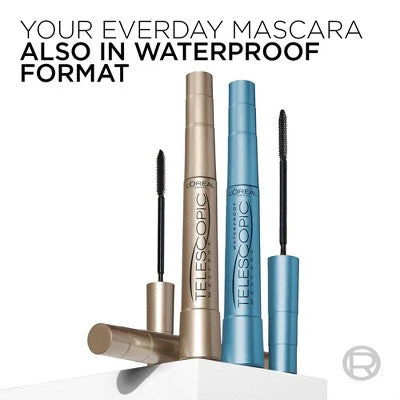L'Oreal Paris Telescopic Original Mascara 905 Black 0.27 fl oz - Missing Box - Image 9