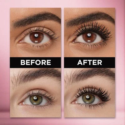 L'Oreal Paris Voluminous Lash Paradise Mascara 201 Black 0.28 fl oz - Imperfect Box - Image 3