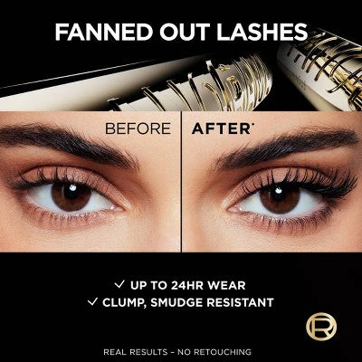 L'Oreal Paris Voluminous Panorama Lengthening Mascara 703 Waterproof Black 0.33 fl oz - New - Image 5