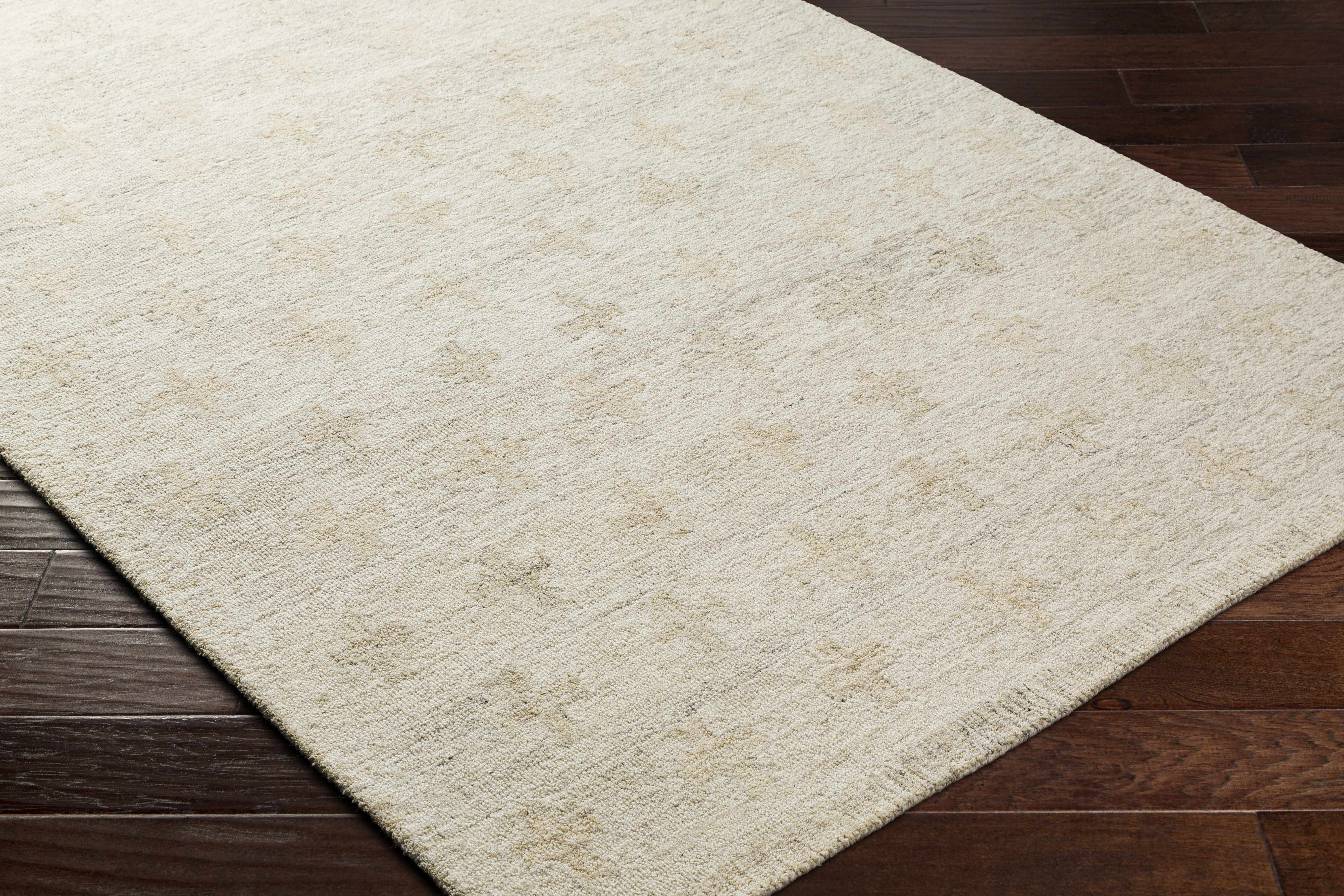 Lotta Peach Modern Wool Area Rug - Image 3