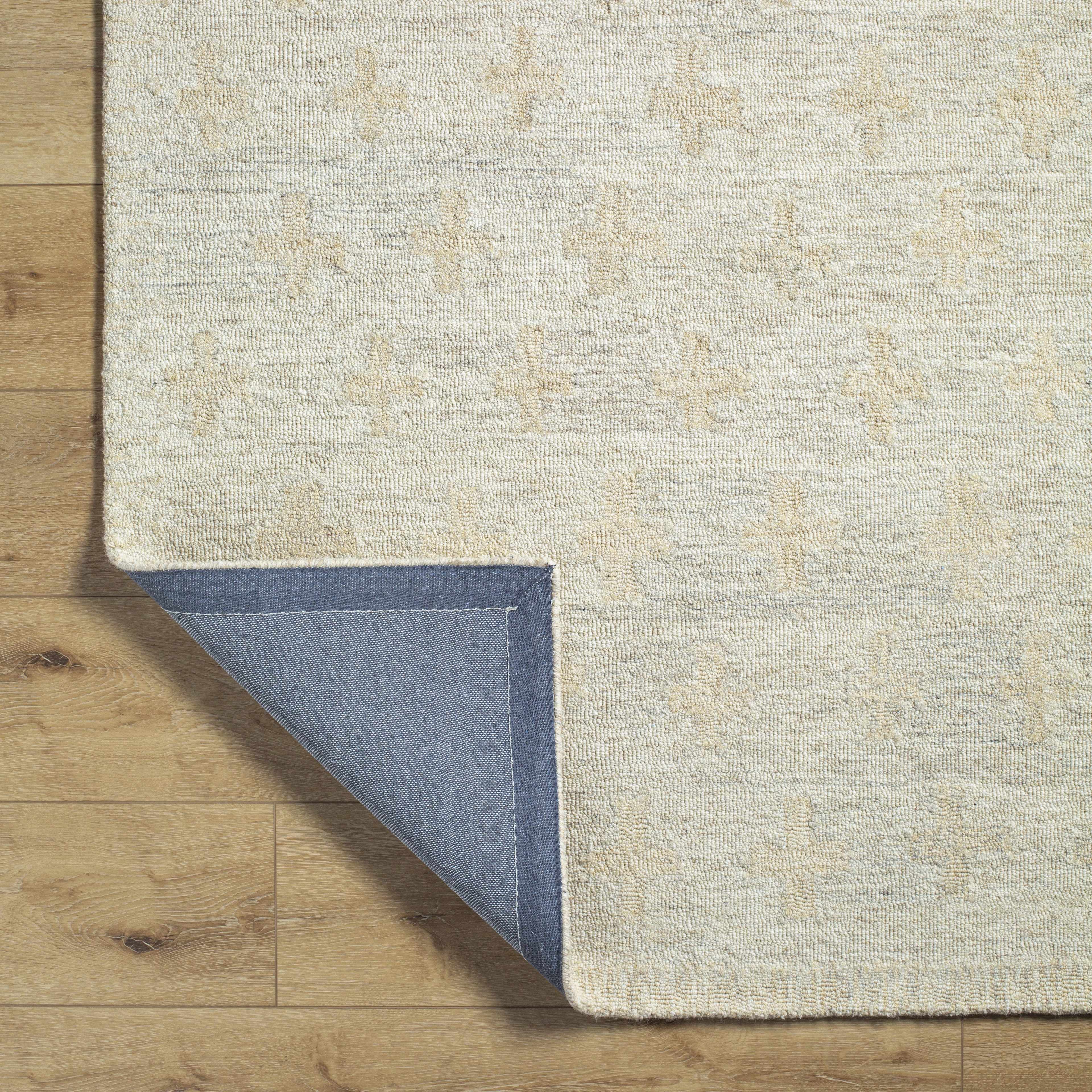 Lotta Peach Modern Wool Area Rug - Image 5