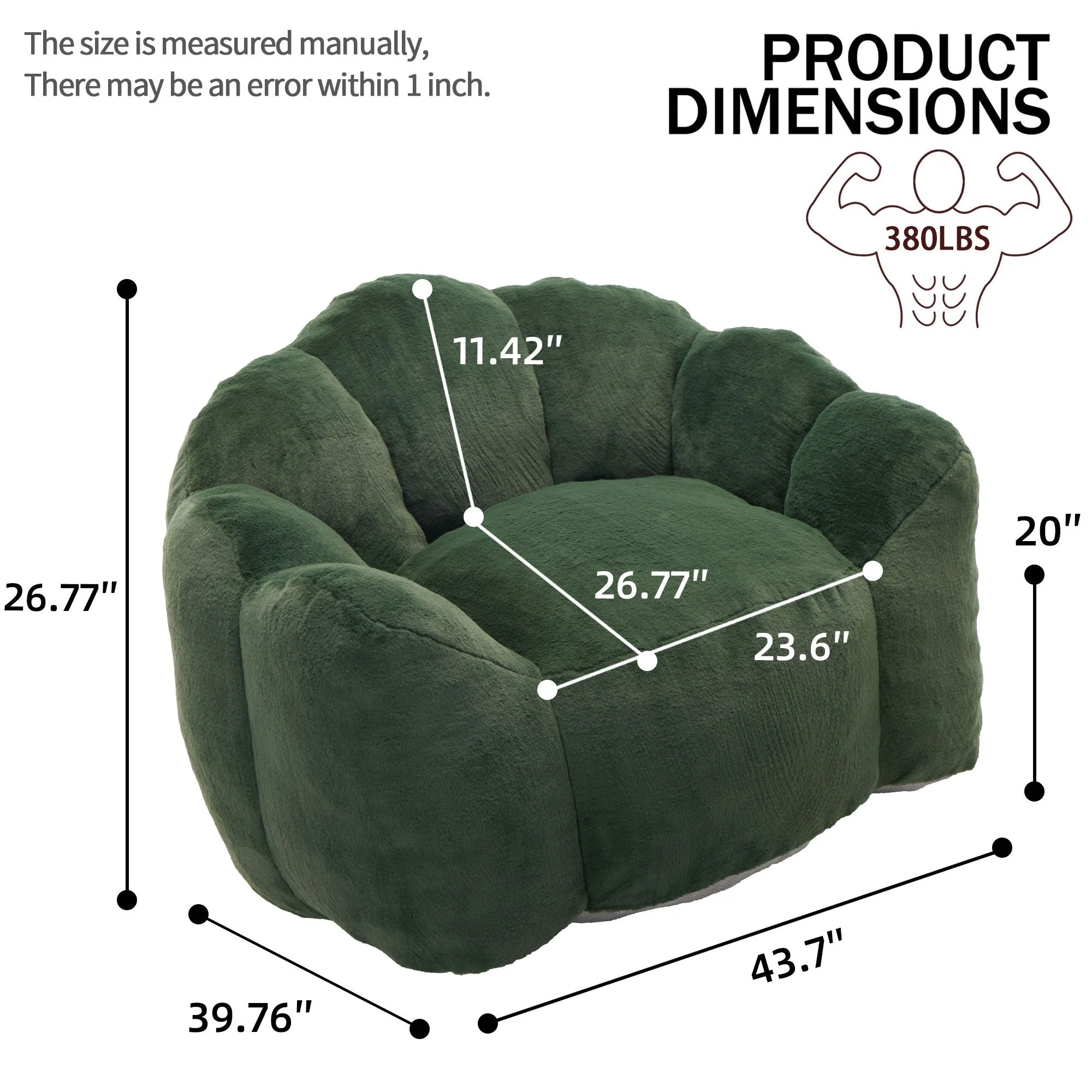 Lotus Style Compression Sofa With Pull Ring - Image 21