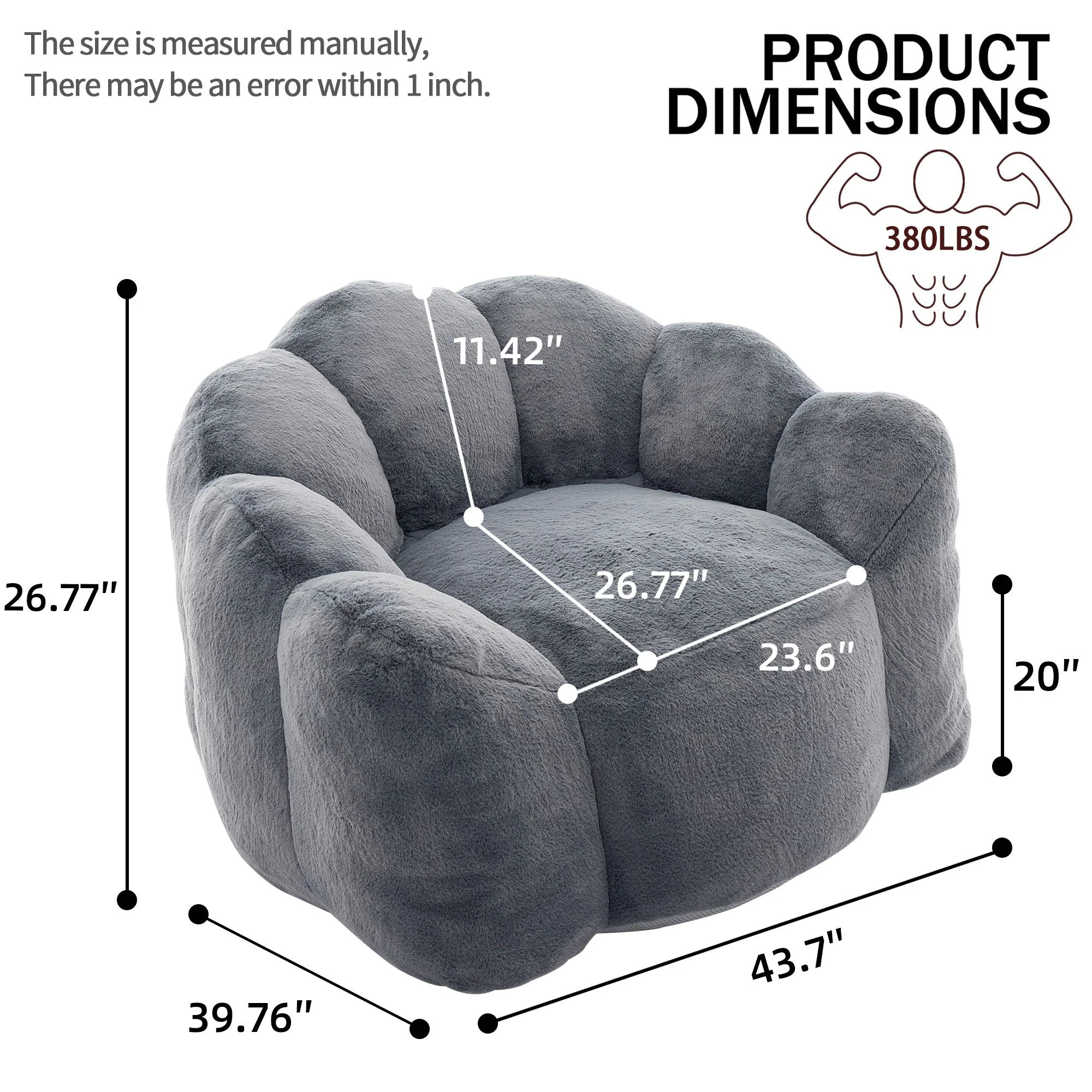 Lotus Style Compression Sofa With Pull Ring - Image 7