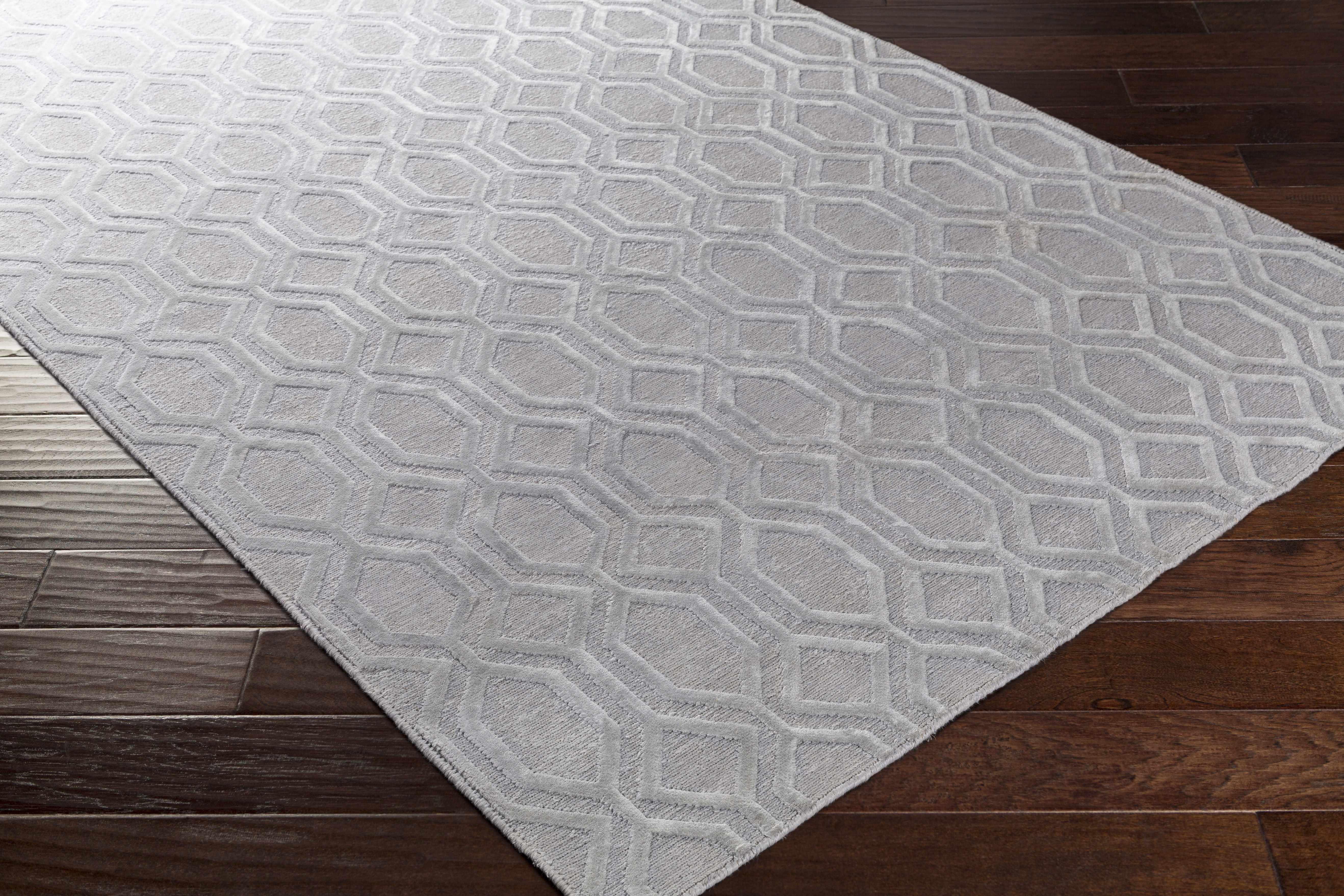 Loughborough Slate Linen Rug - Clearance - Image 2