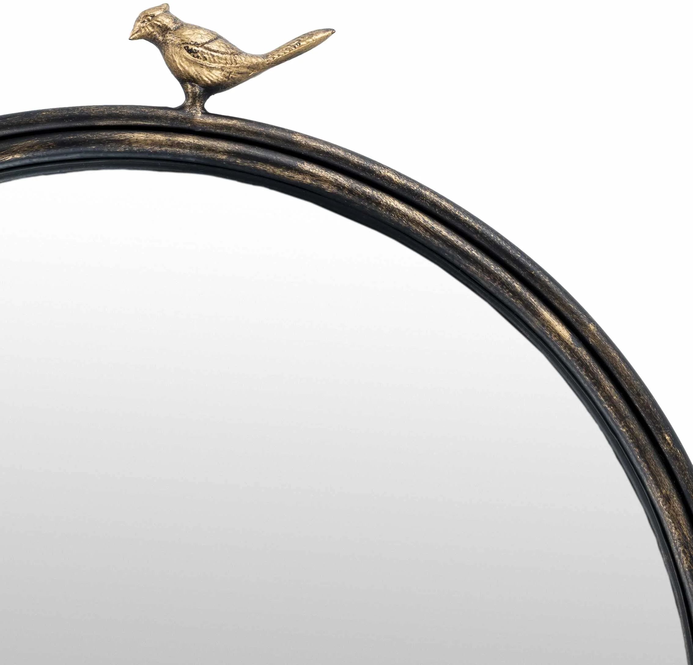 Loughlinstown Gold Frame Round Mirror - Image 2