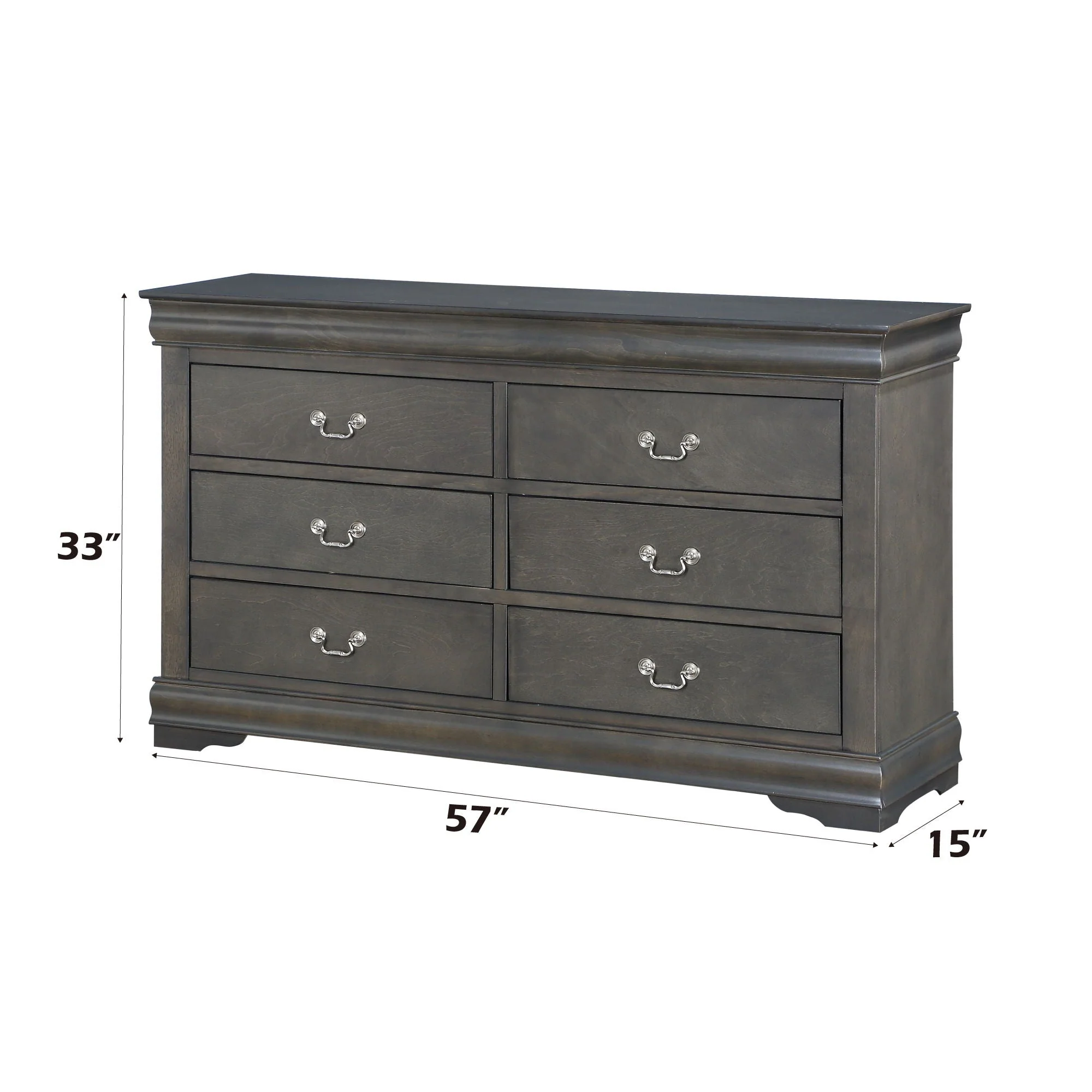 Louis Philippe - Bedroom Dresser, Sleek Design - Image 7