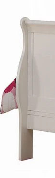 Louis Philippe III White Finish Full Bed - Image 5