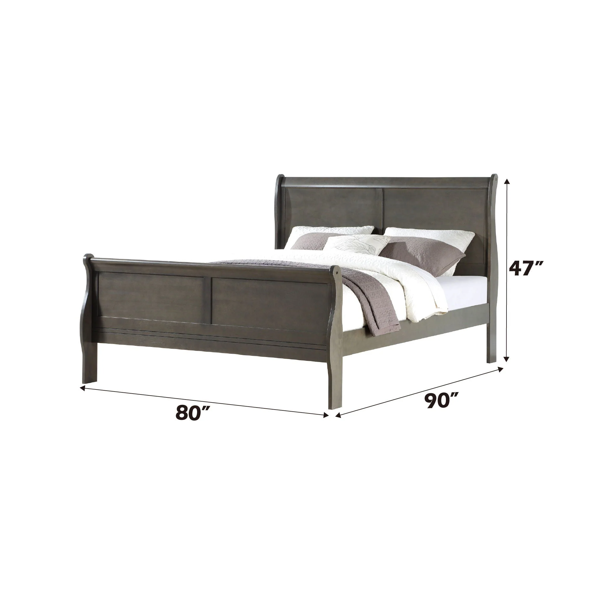 Louis Philippe - Sleigh Bedroom Set - Image 11