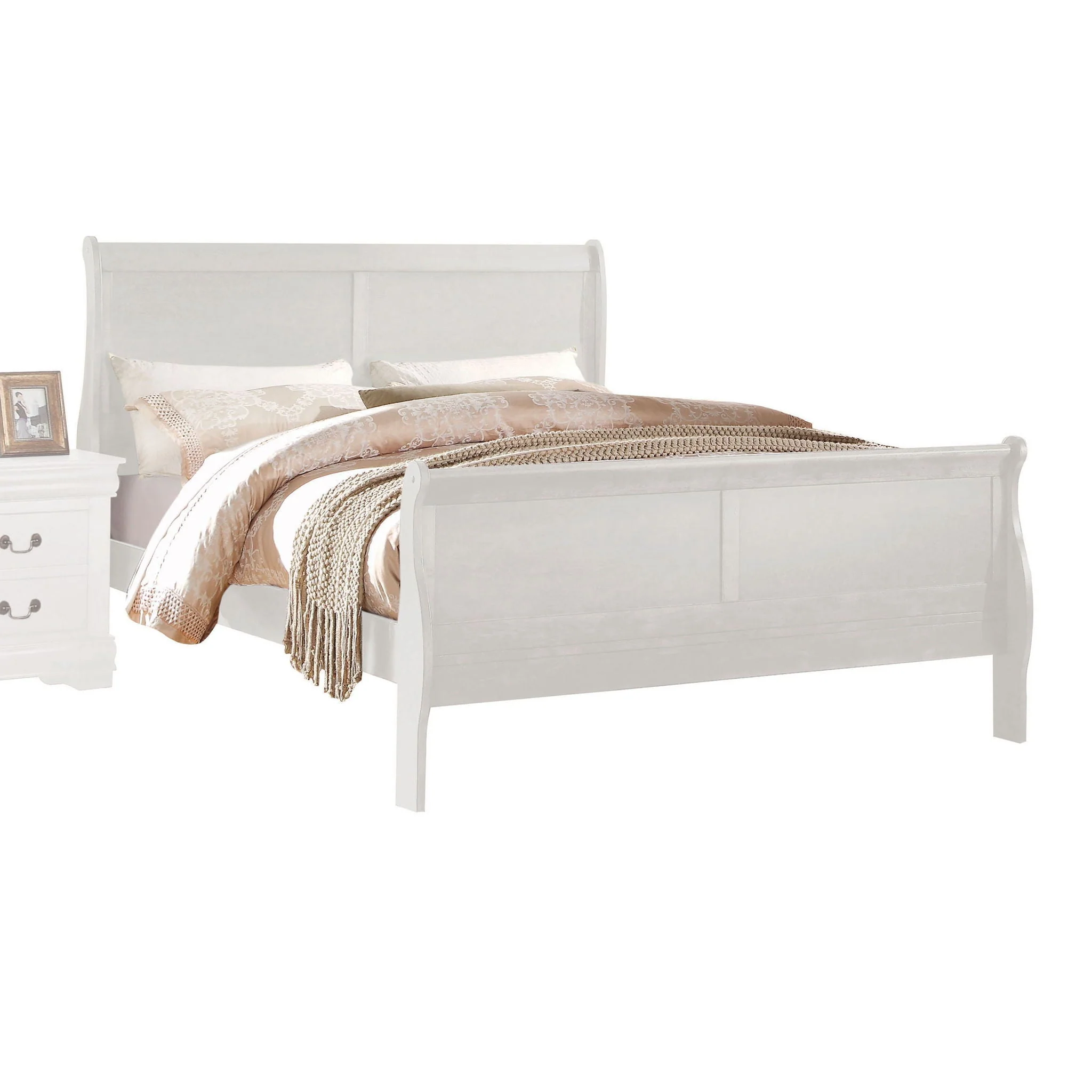 Louis Philippe - Sleigh Style Bed - Image 11