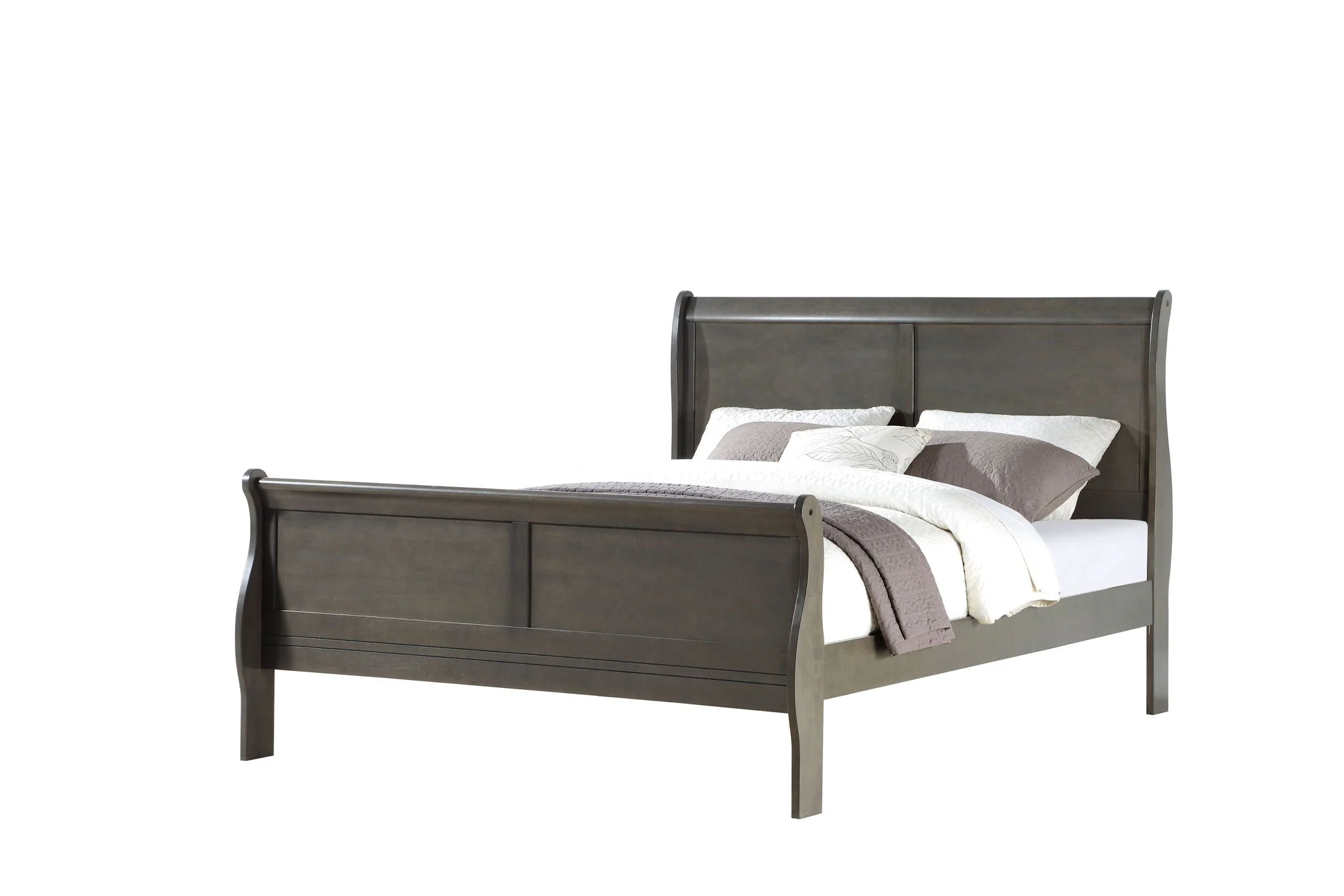 Louis Philippe - Sleigh Style Bed - Image 12