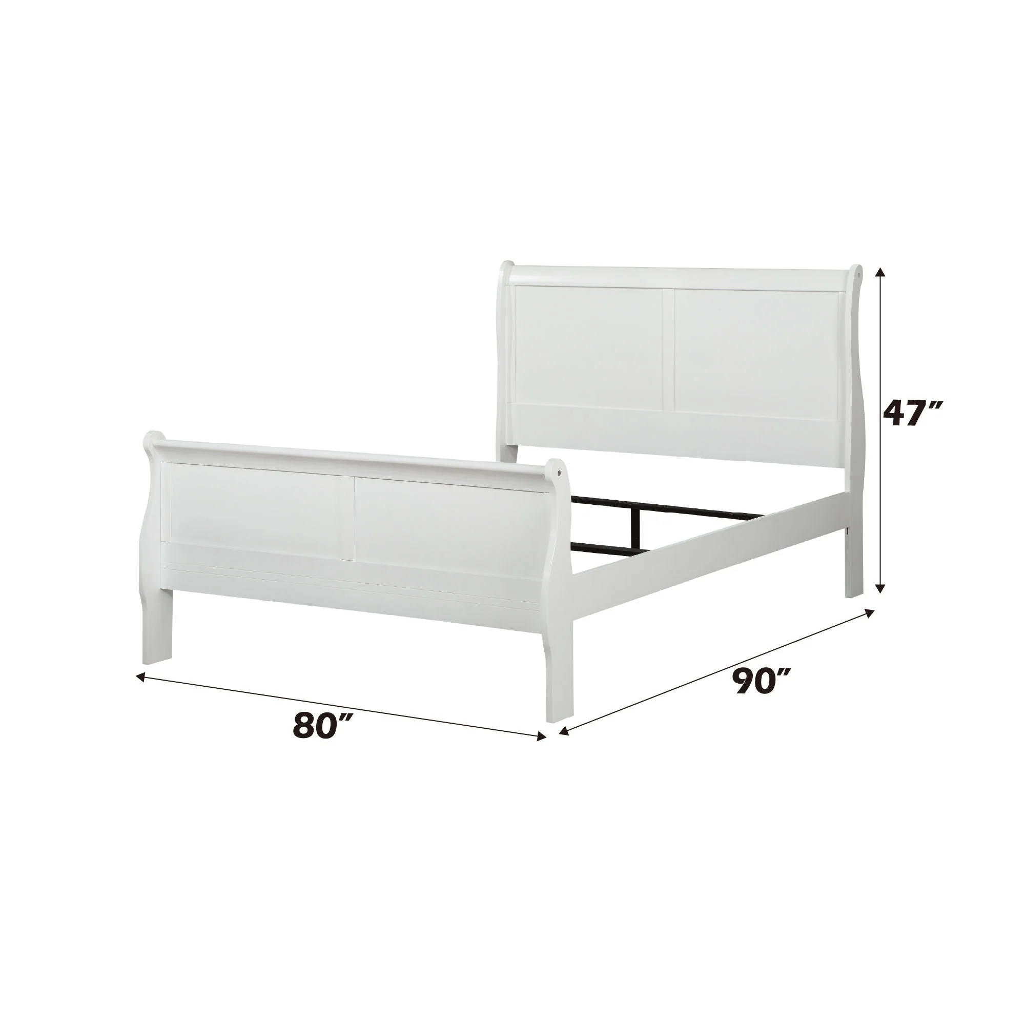 Louis Philippe - Sleigh Style Bed - Image 13