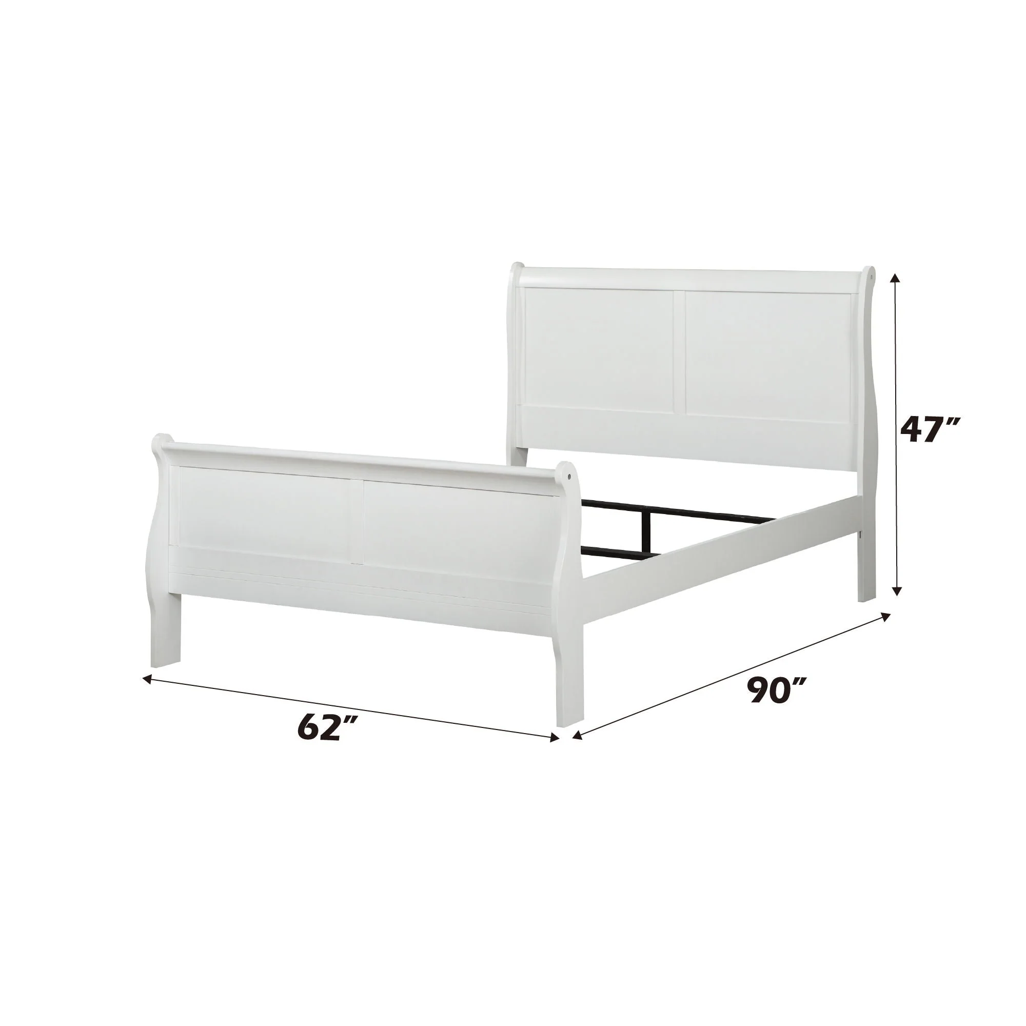Louis Philippe - Sleigh Style Bed - Image 24