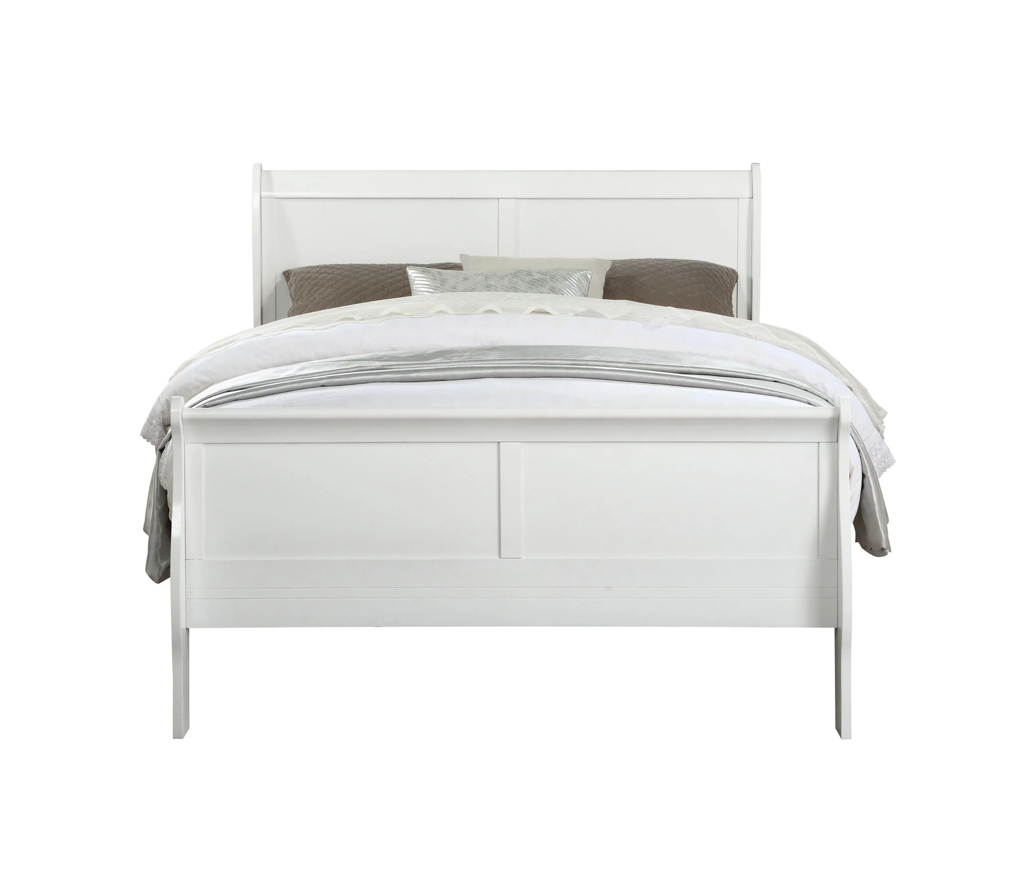Louis Philippe - Sleigh Style Bed - Image 3