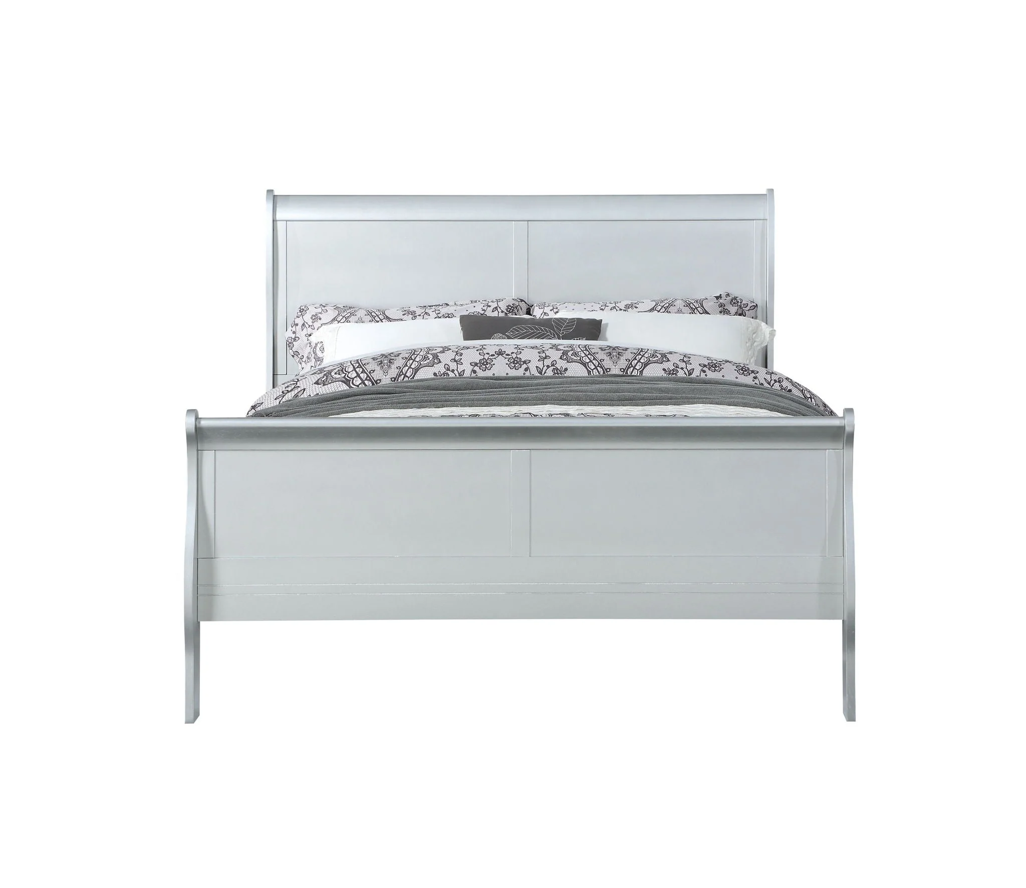 Louis Philippe - Sleigh Style Bed - Image 4