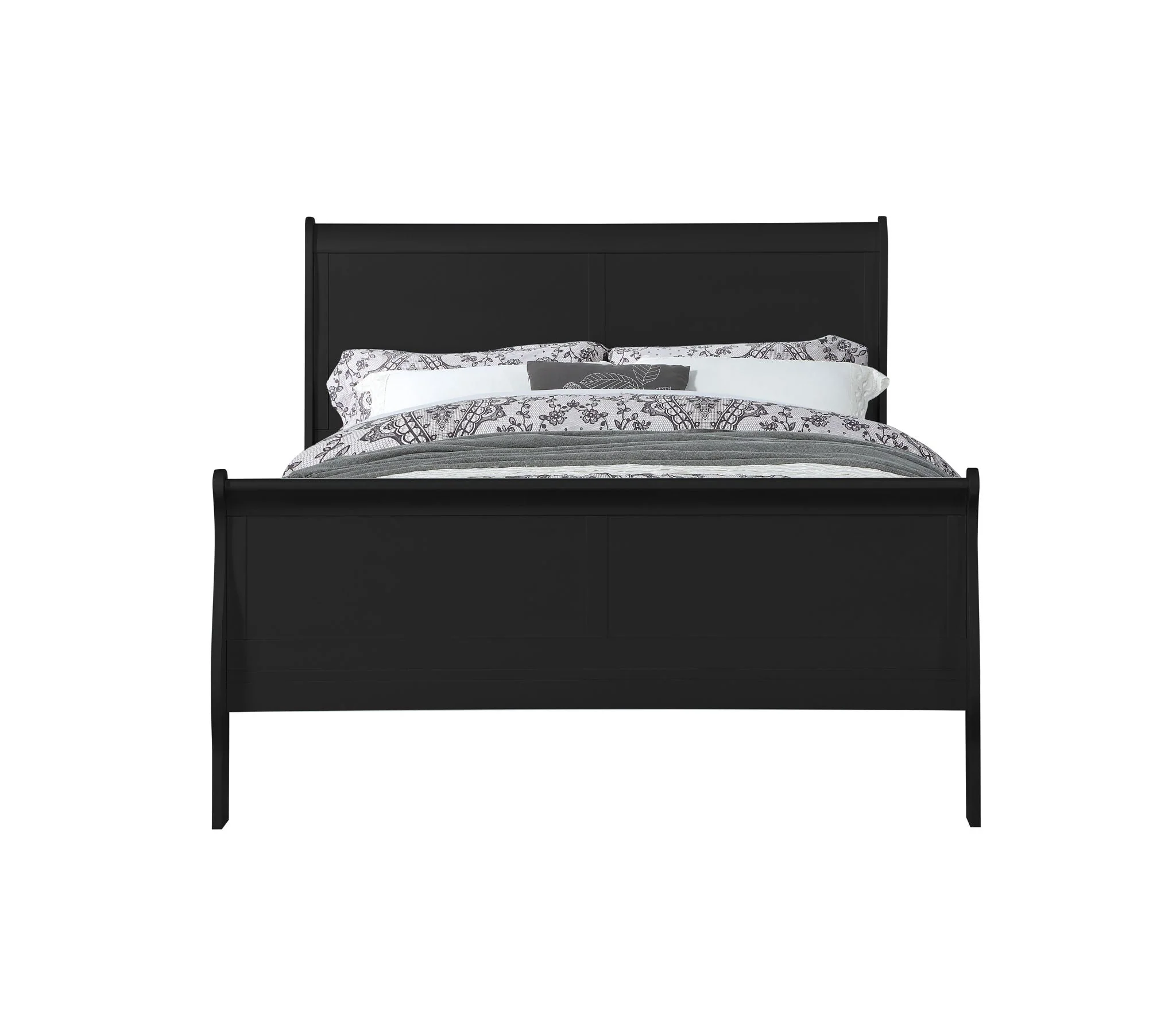 Louis Philippe - Sleigh Style Bed - Image 44
