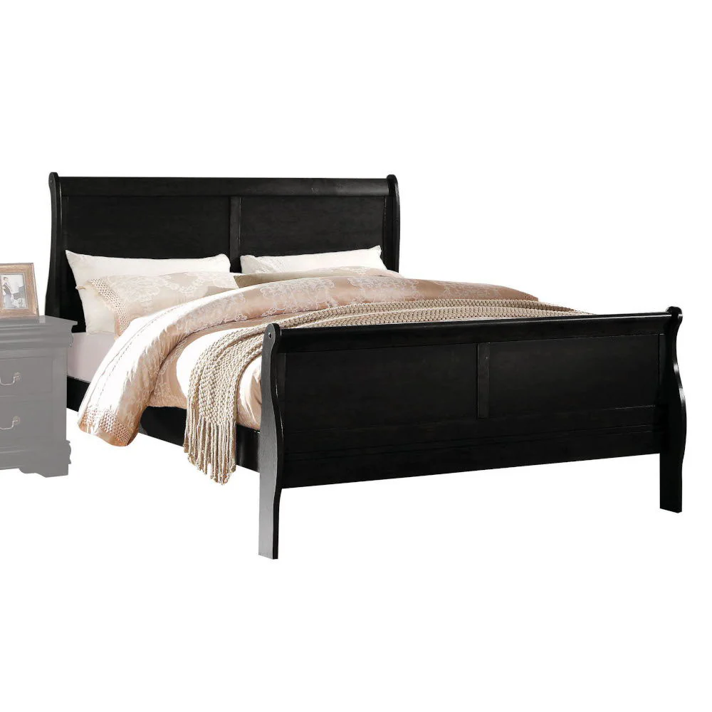 Louis Philippe - Sleigh Style Bed - Image 5