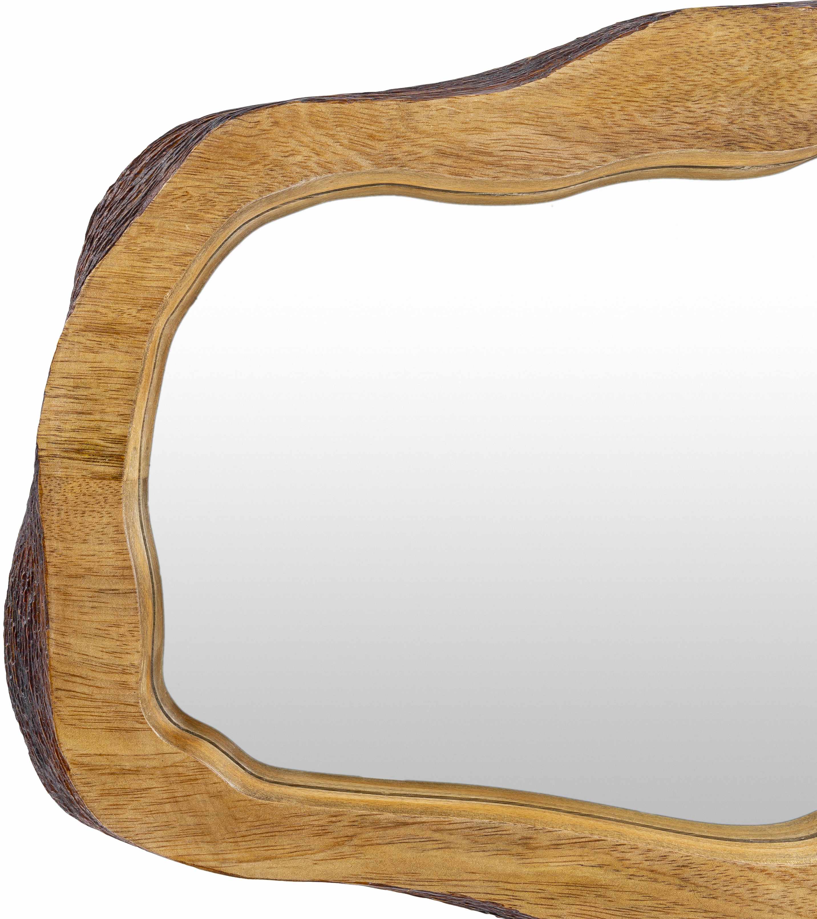 Louiseville Gold Frame Round Mirror - Image 2