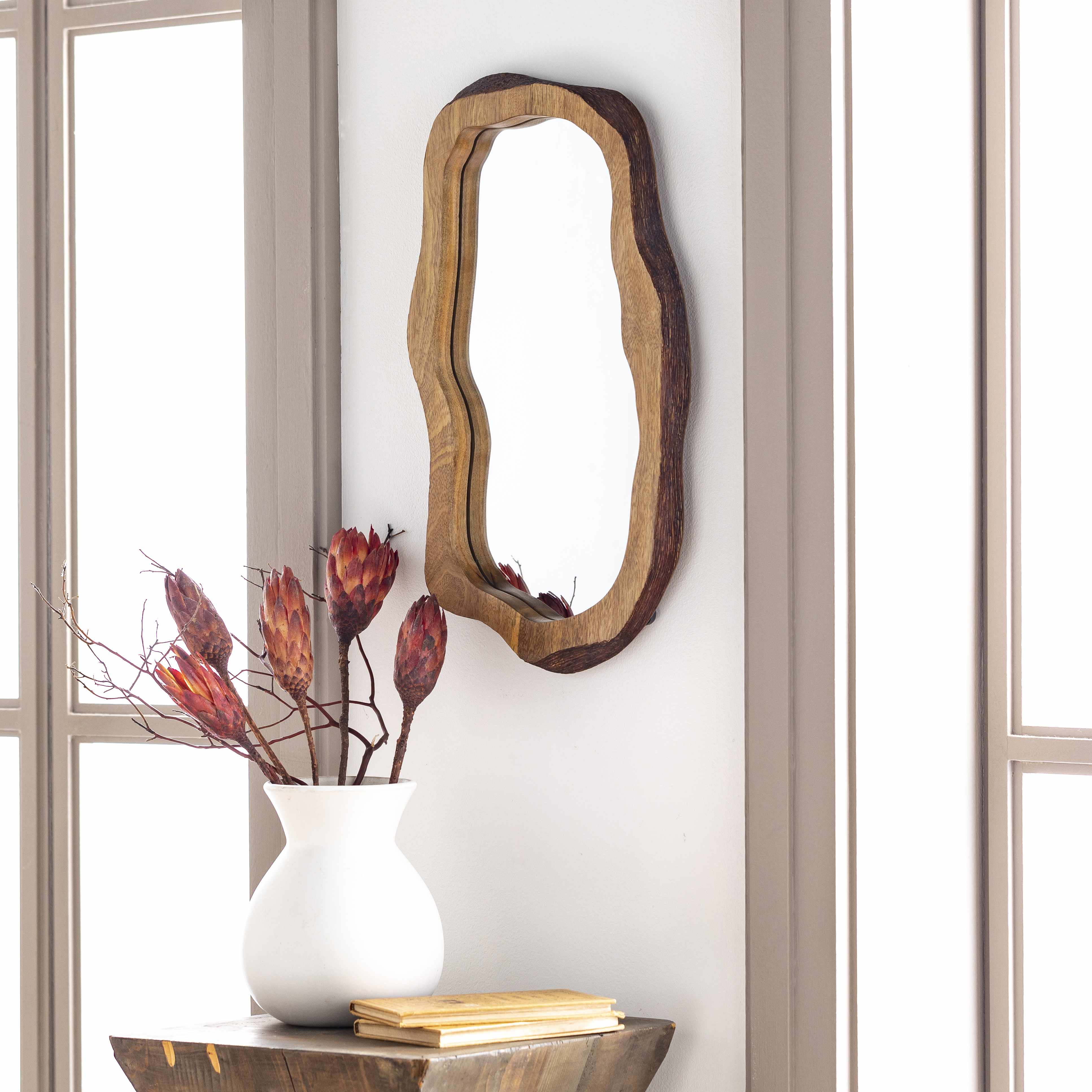 Louiseville Gold Frame Round Mirror - Image 3
