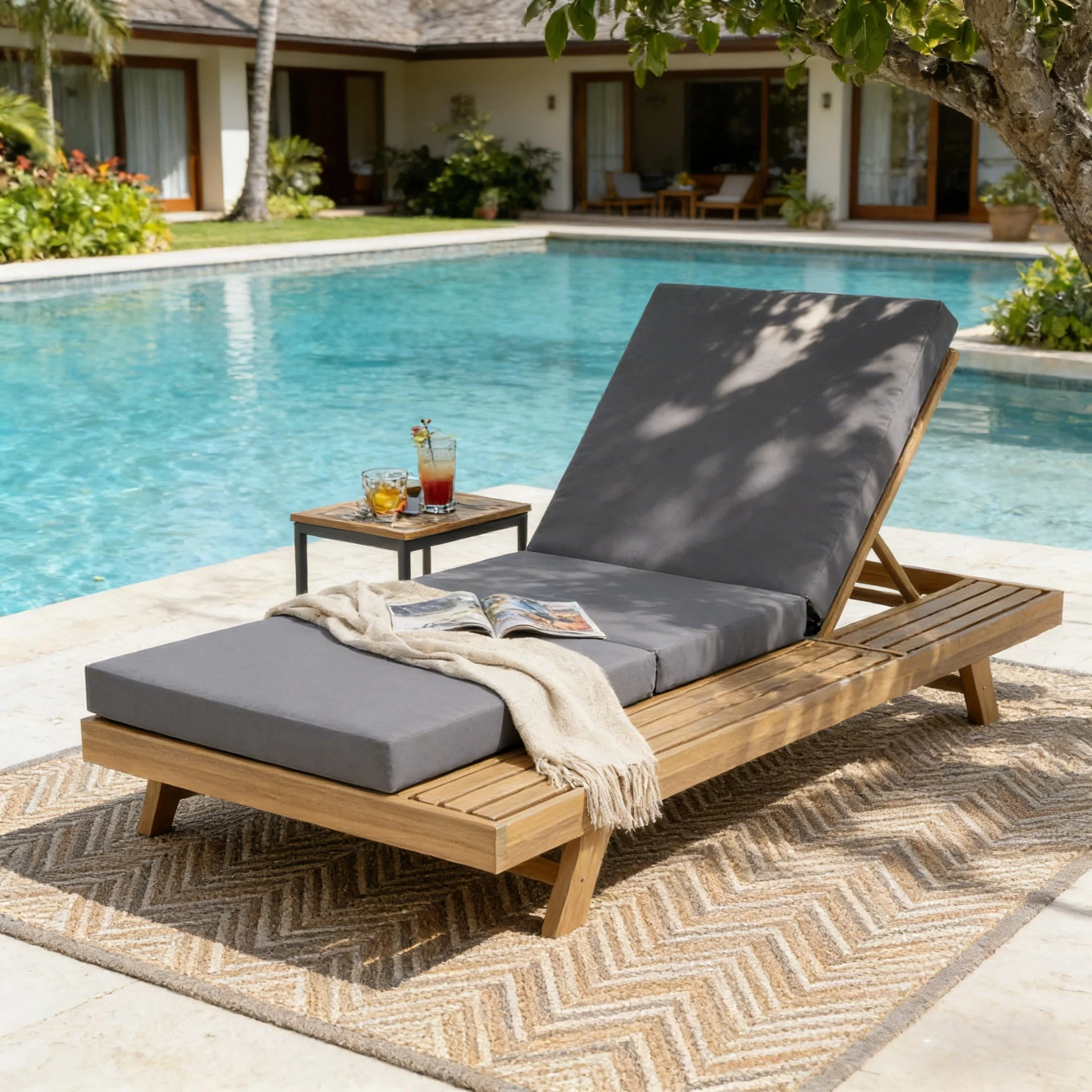 Lounge Chaise Set with Space Available on One Side - Image 2