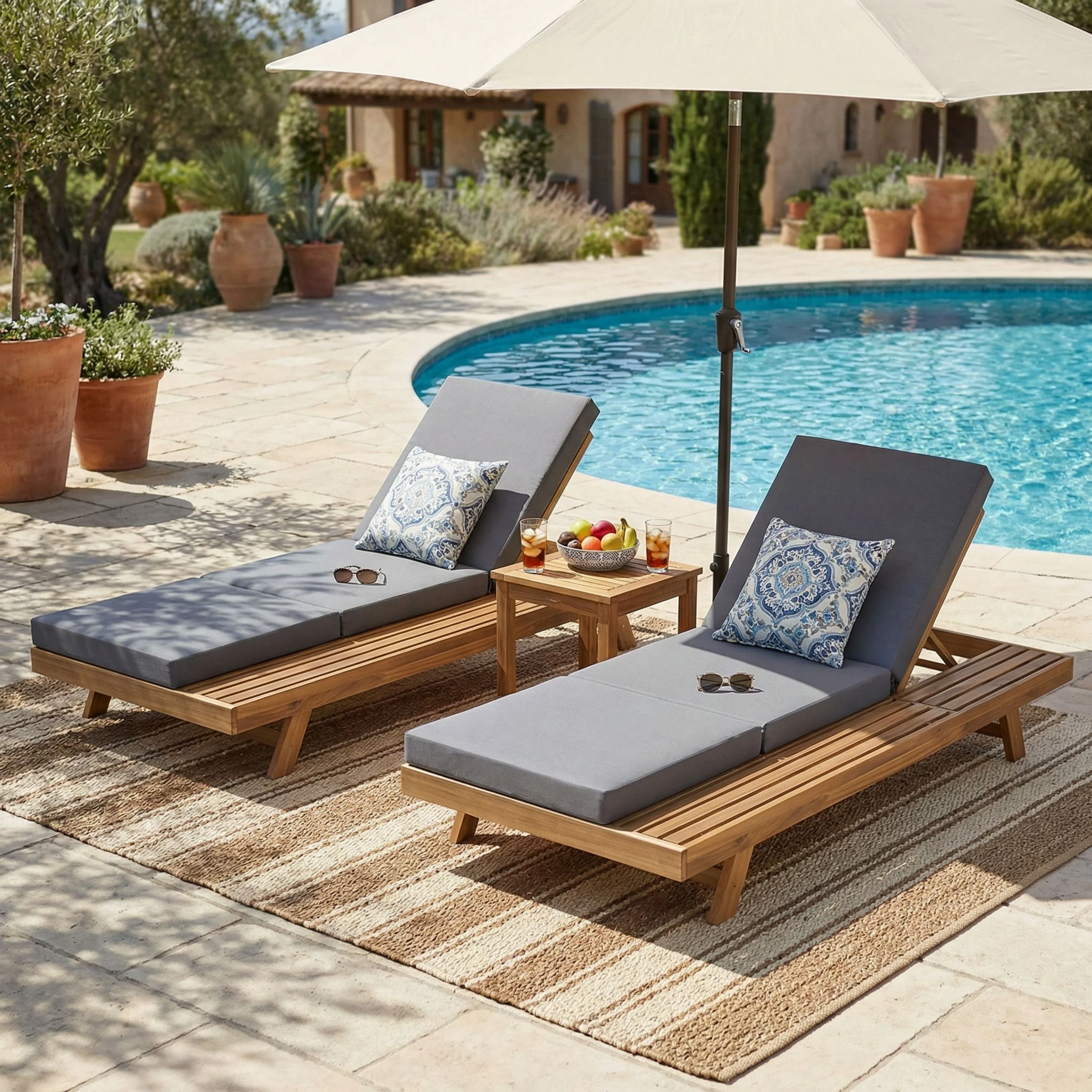 Lounge Chaise Set with Space Available on One Side - Image 6