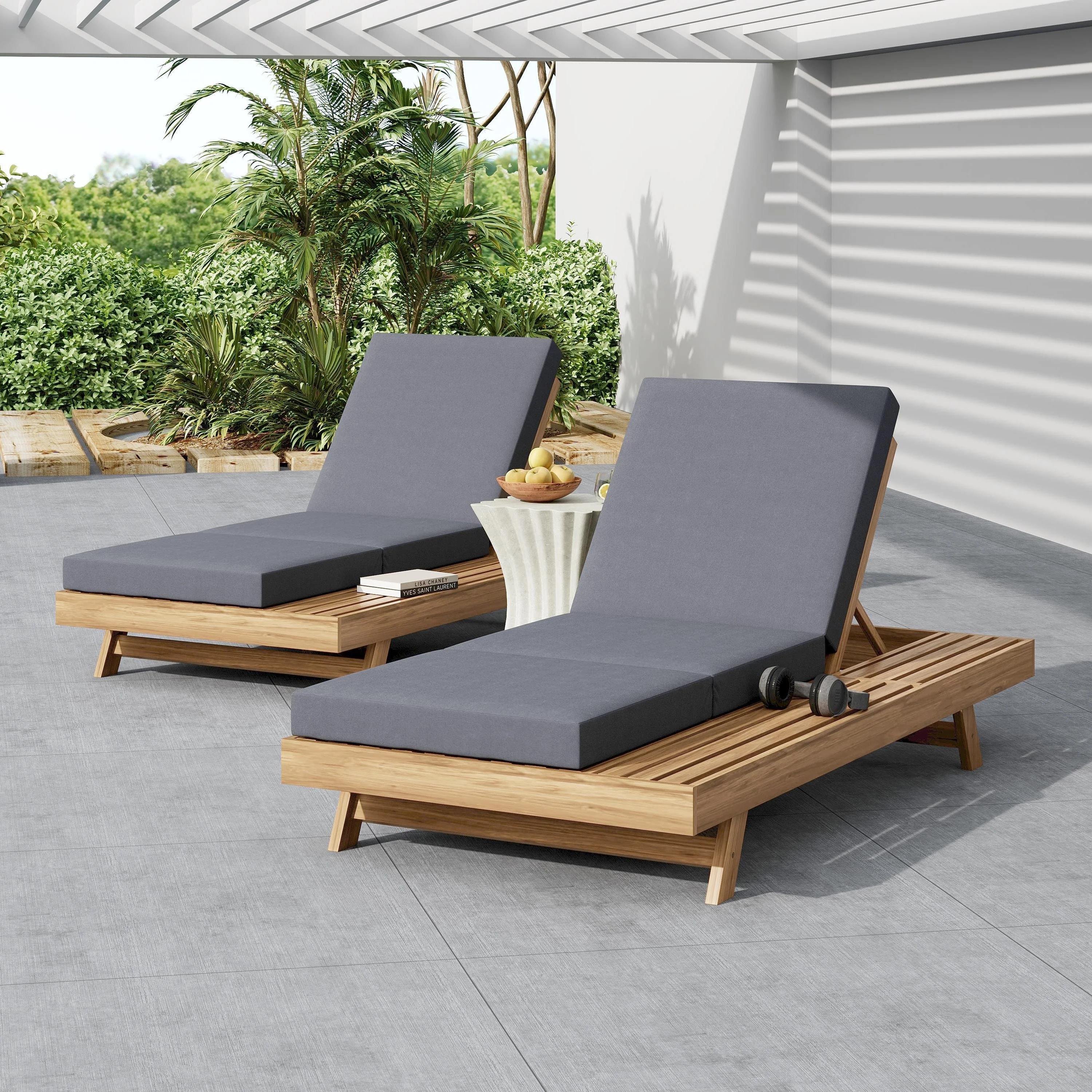 Lounge Chaise Set with Space Available on One Side - Image 7