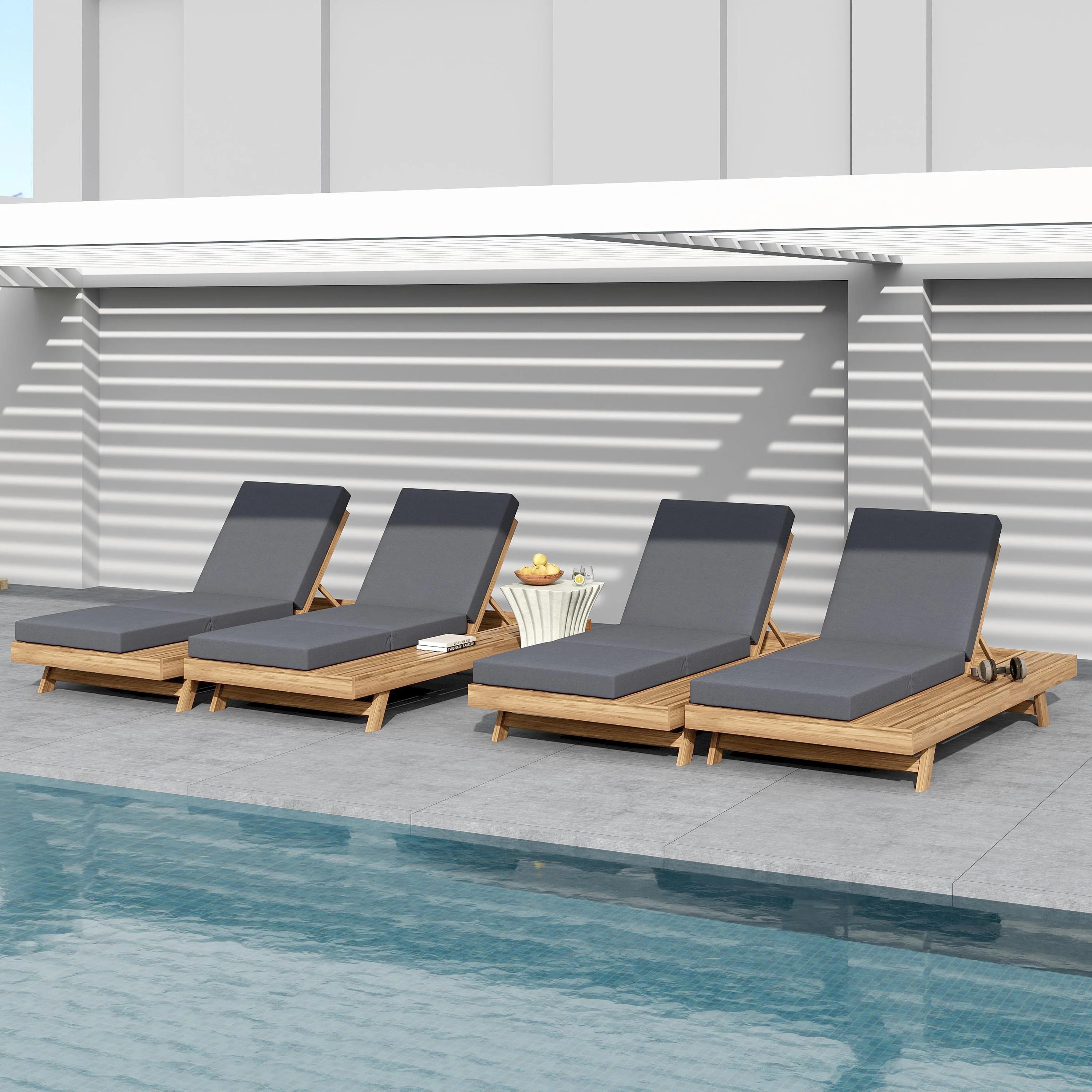 Lounge Chaise Set with Space Available on One Side - Image 9