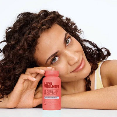 Love Wellness Healthy Hair Probiotics for Fuller and Shinier Hair 30ct - New - Image 2