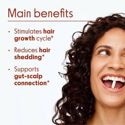 Love Wellness Healthy Hair Probiotics for Fuller and Shinier Hair 30ct - New - Image 3